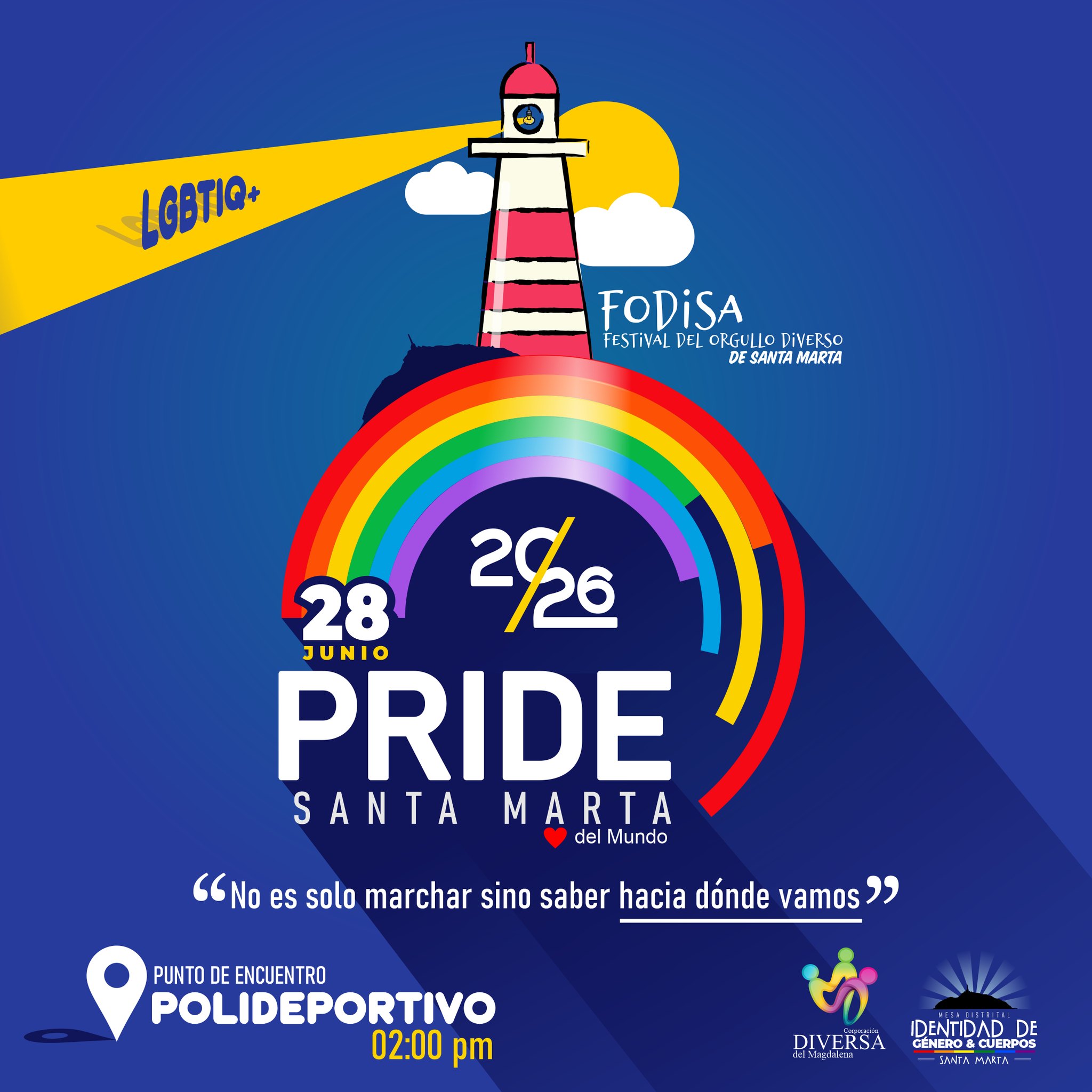 Marcha del Orgullo LGBTIQ+ Santa Marta 2026