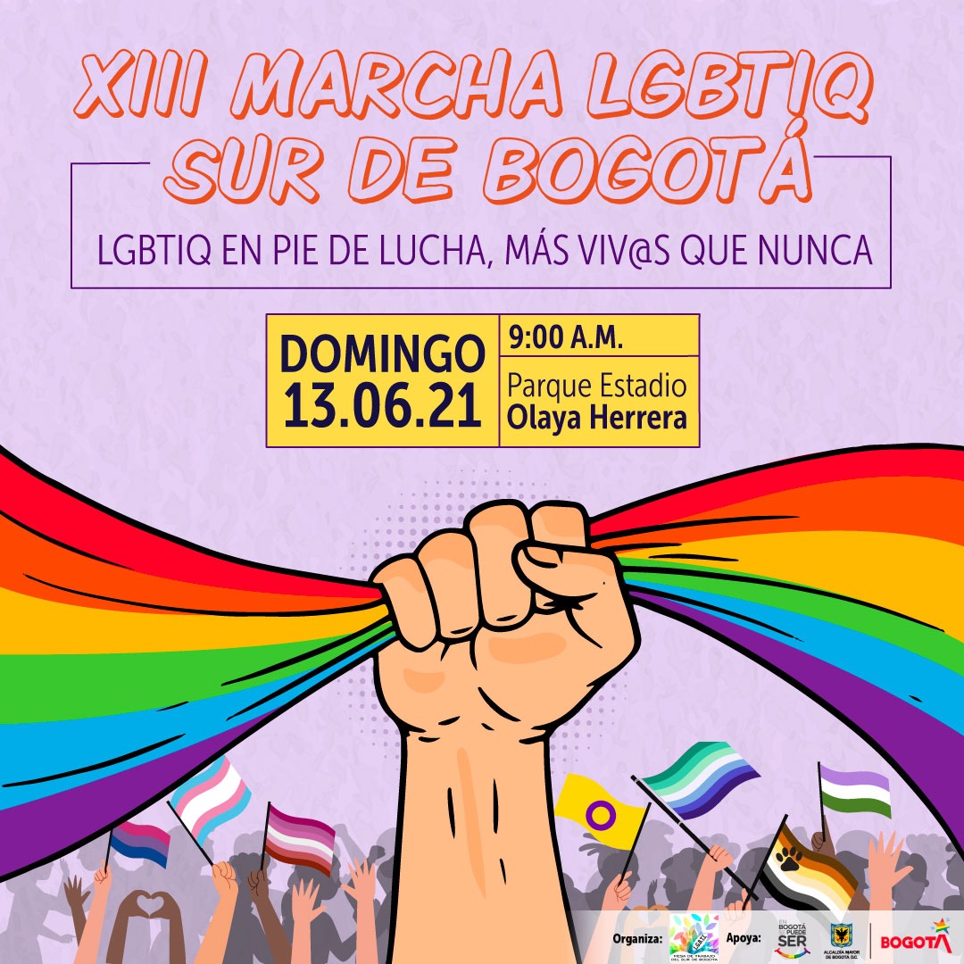  13� Marcha LGBT Del Sur De Bogot� 