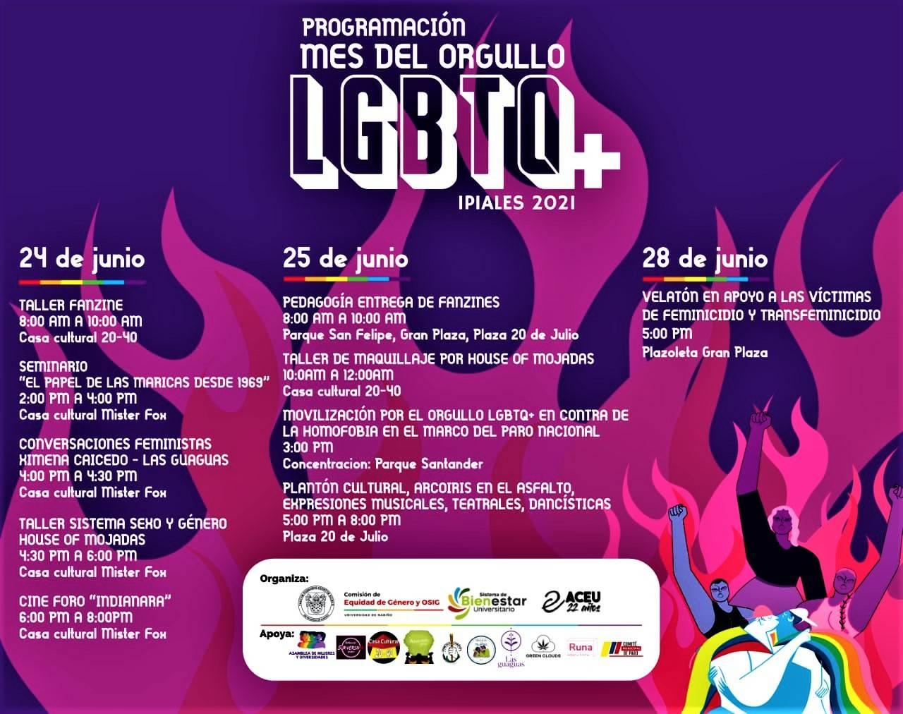  Movilizaci�n Por El Orgullo LGBTQ+ En Contra De La Homofobia [IPIALES] 