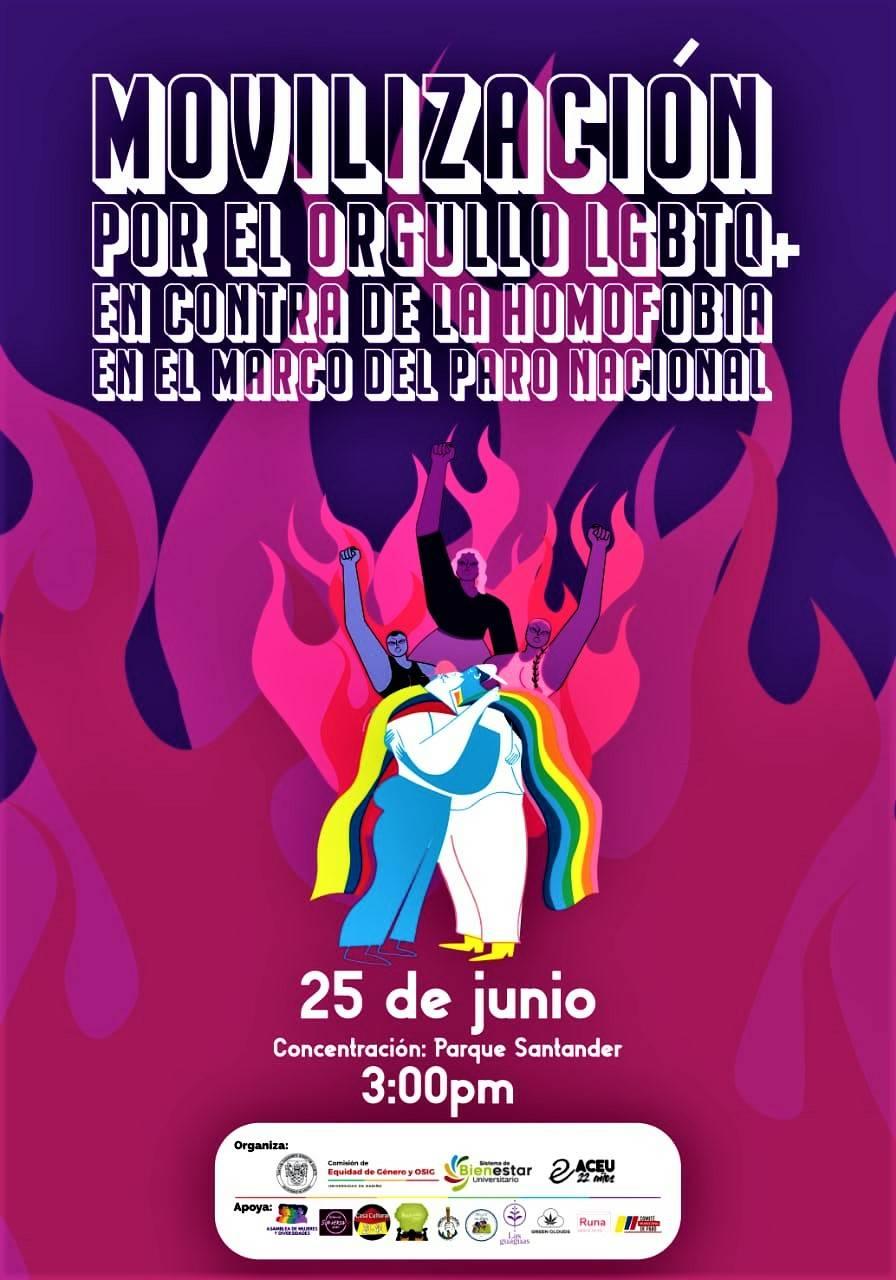  Movilizaci�n Por El Orgullo LGBTQ+ En Contra De La Homofobia [IPIALES] 