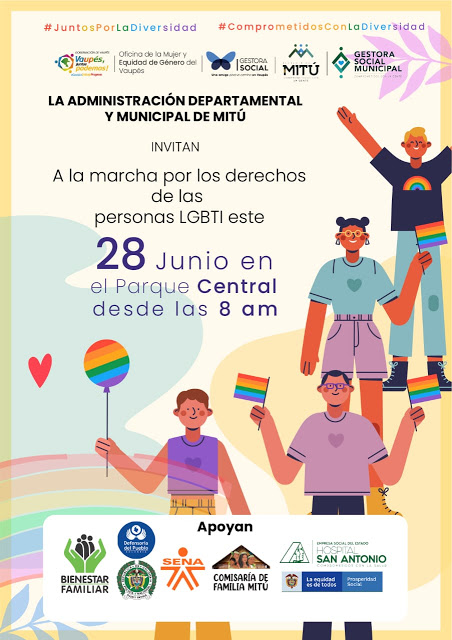  1� Marcha Por Los Derechos De Las Personal LGBTI [MIT�] 