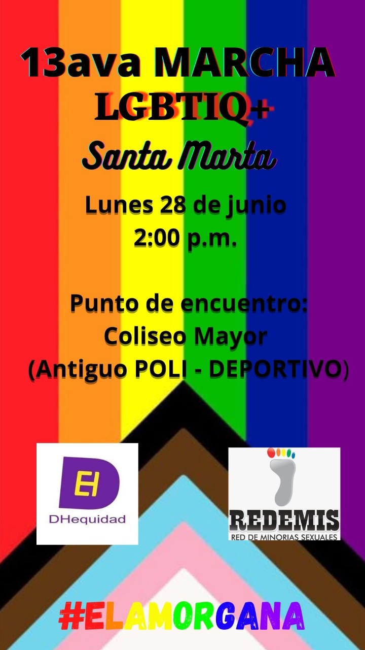  13� Marcha Del Orgullo LGBTIQ+ Santa Marta 2021 [SANTA MARTA] 