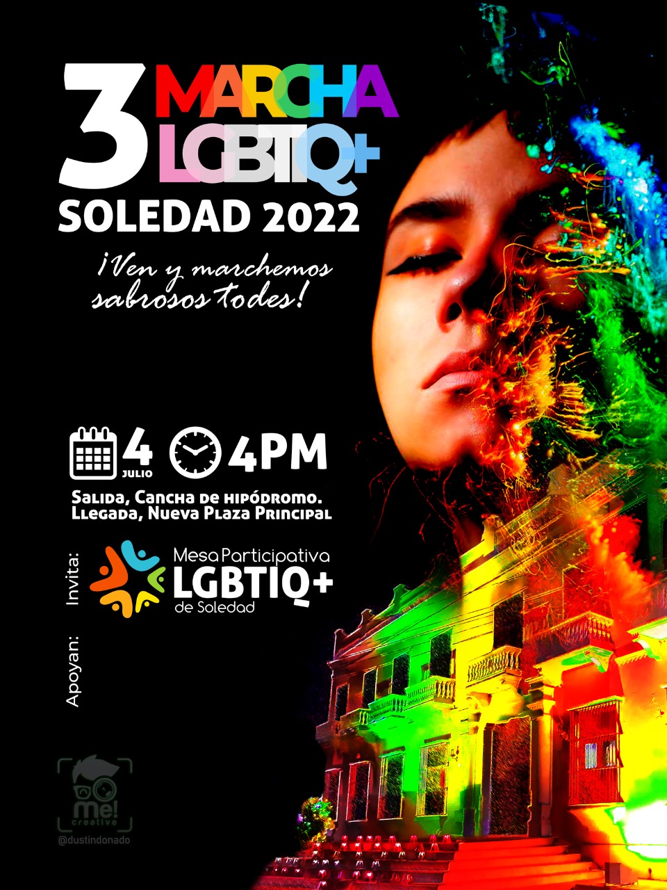  3� Marcha LGBTIQ+ Soledad 2022 [SOLEDAD] 