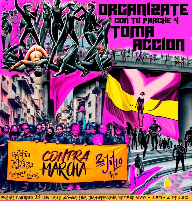 Contra Marcha 2023 Bogot