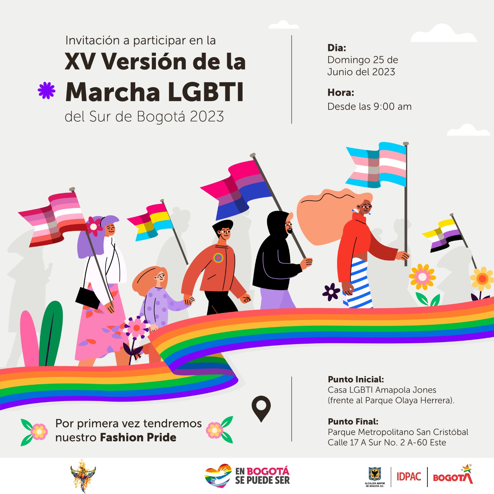 15ª Marcha LGBTIQ+ Del Sur De Bogotá