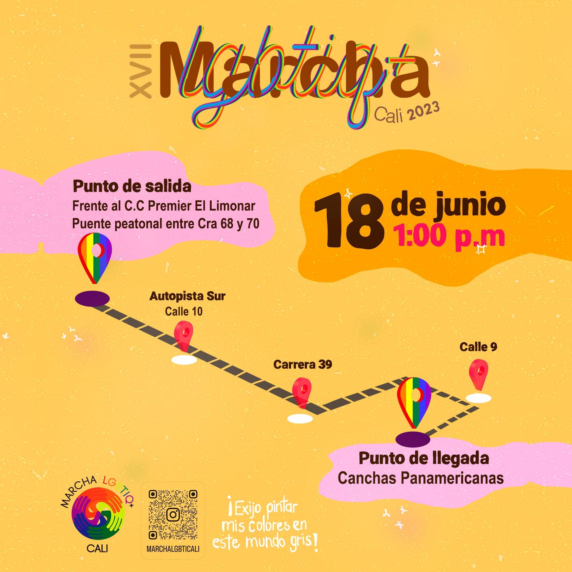 17ª Marcha LGBTIQ+ Cali 2023