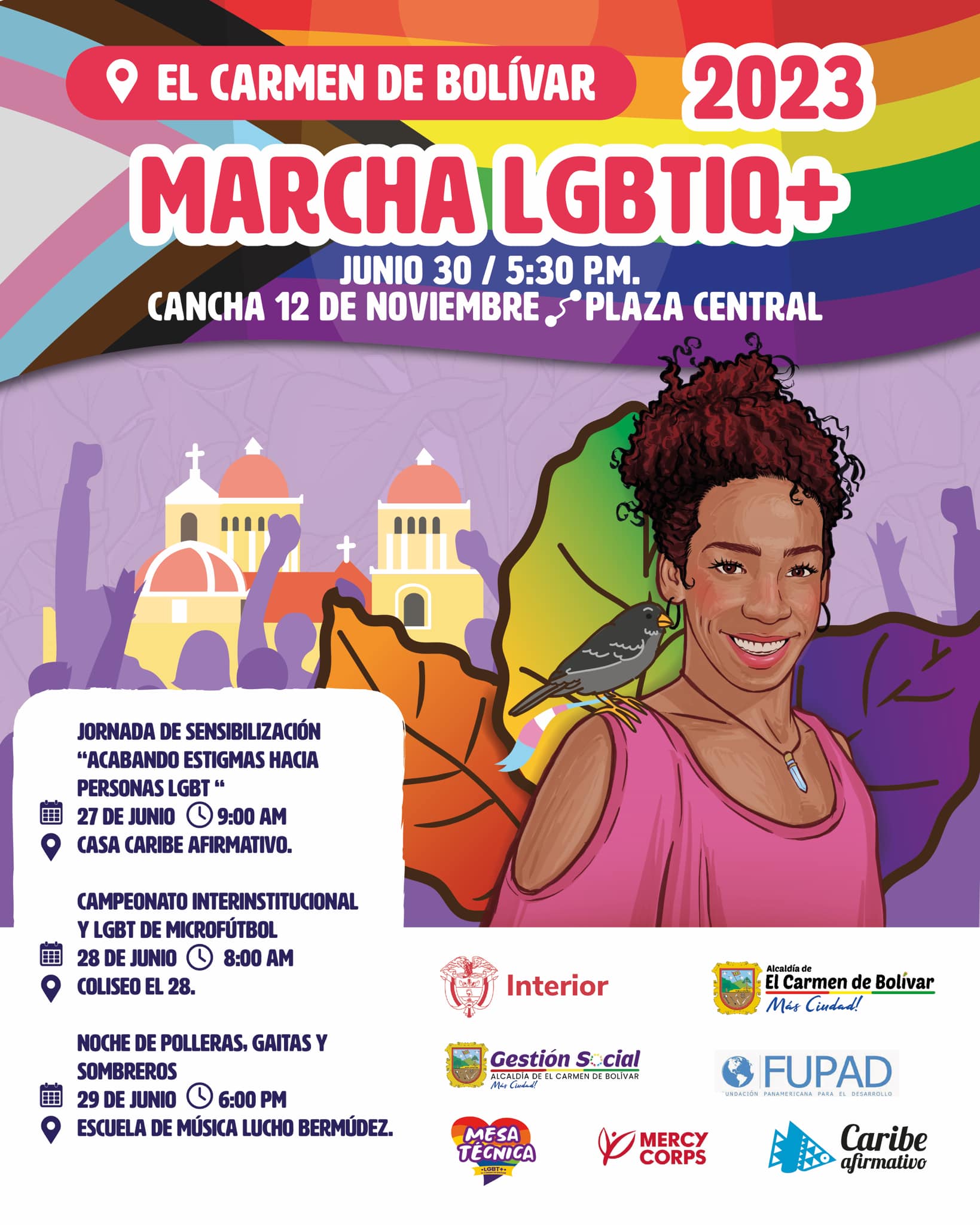 Marcha LGBTIQ+ El Carmen De Bolívar 2023