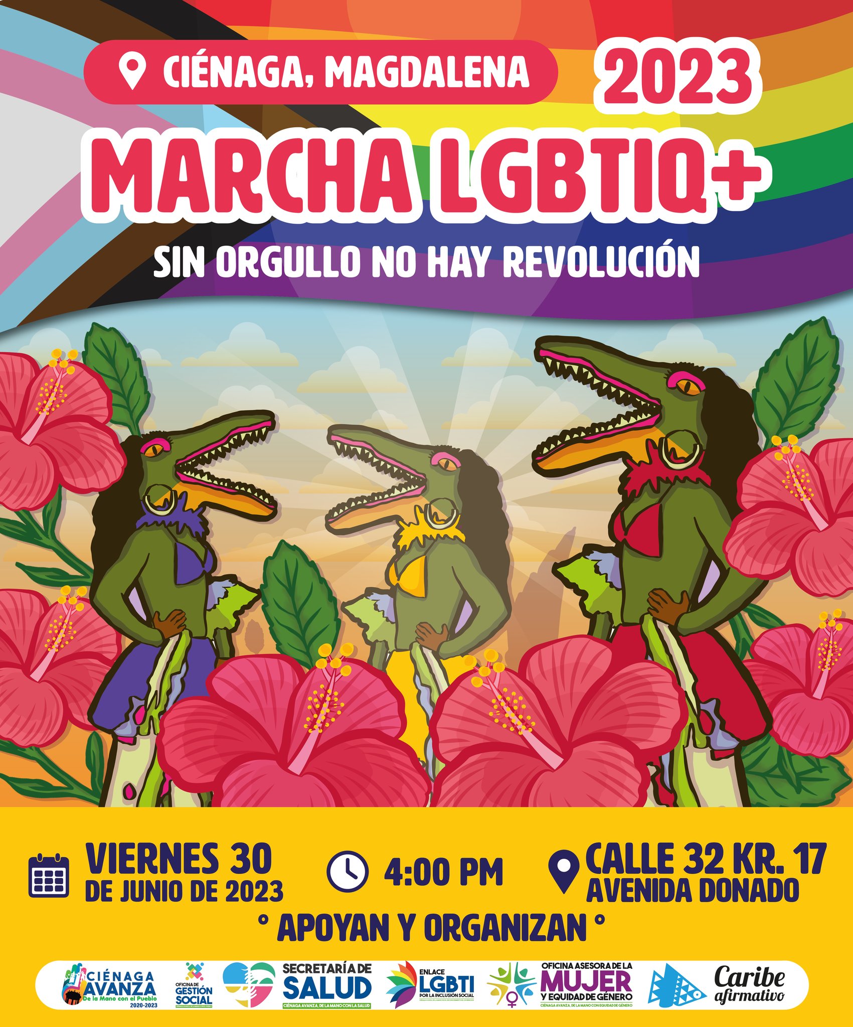 Marcha LGBTQ+ Ciénaga 2023