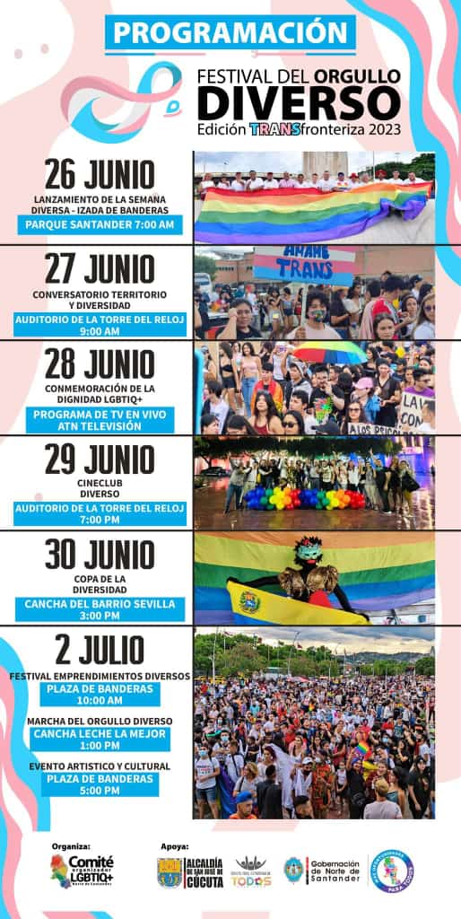 Marcha Del Orgullo Diverso Ccuta 2023