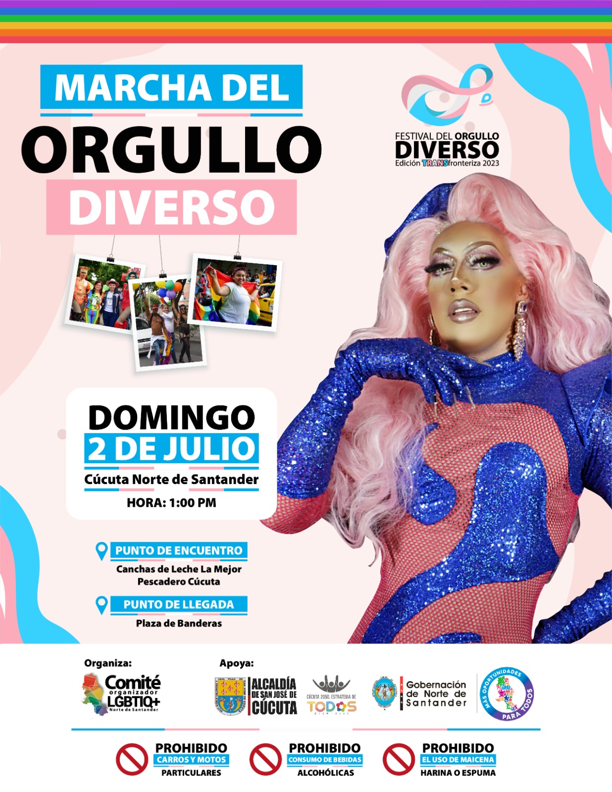 Marcha Del Orgullo Diverso Ccuta 2023