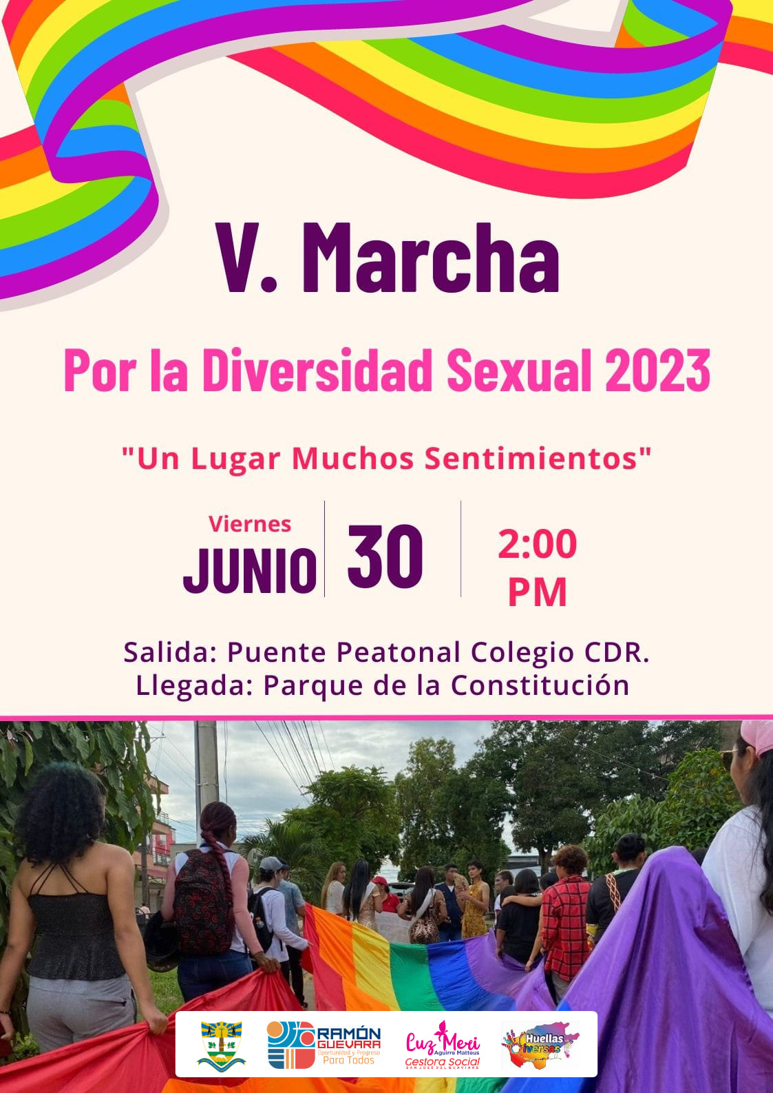 5ª Marcha Por La Diversidad Sexual - San José Del Guaviare 2023