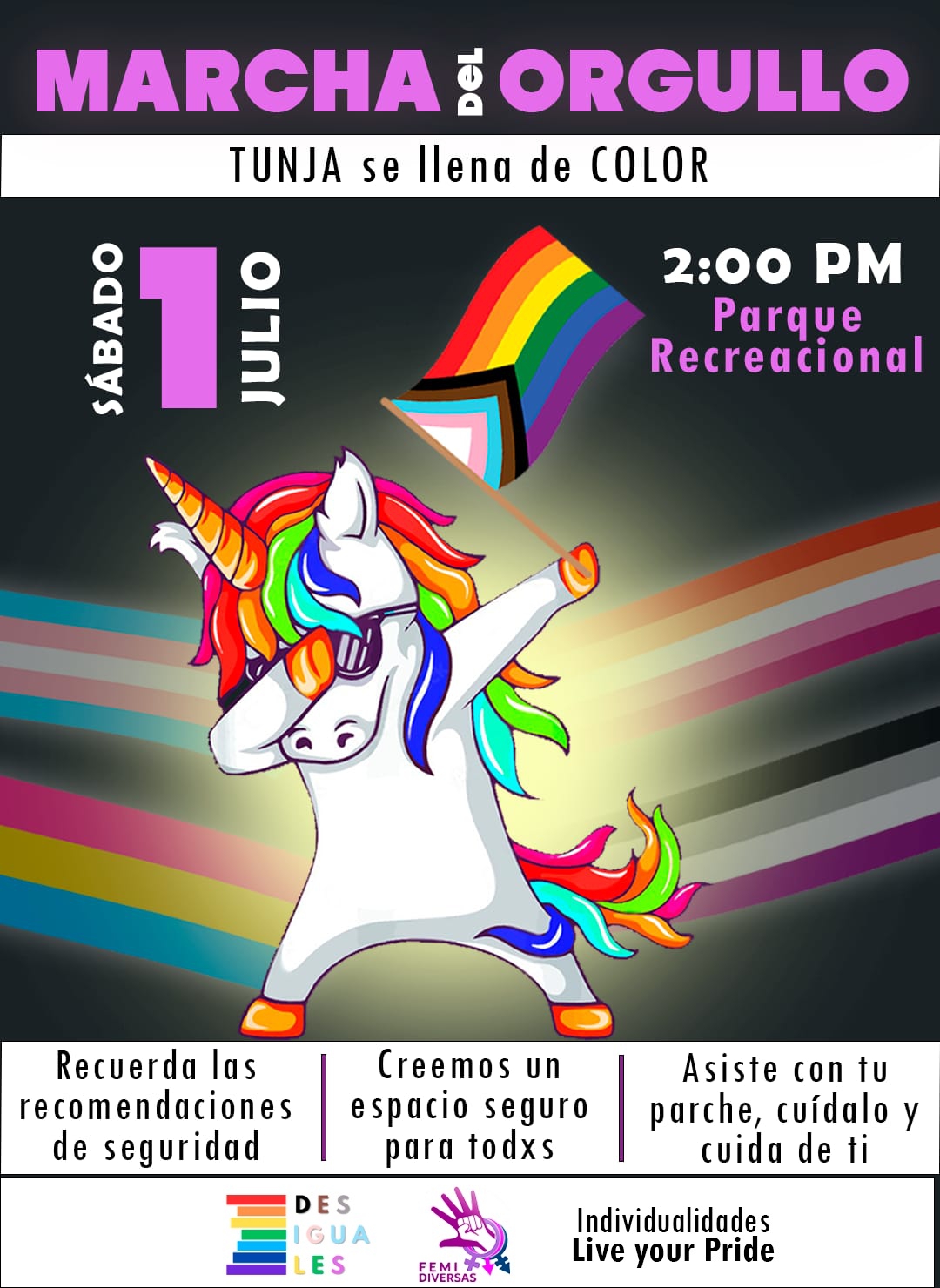 Marcha Del Orgullo Tunja 2023