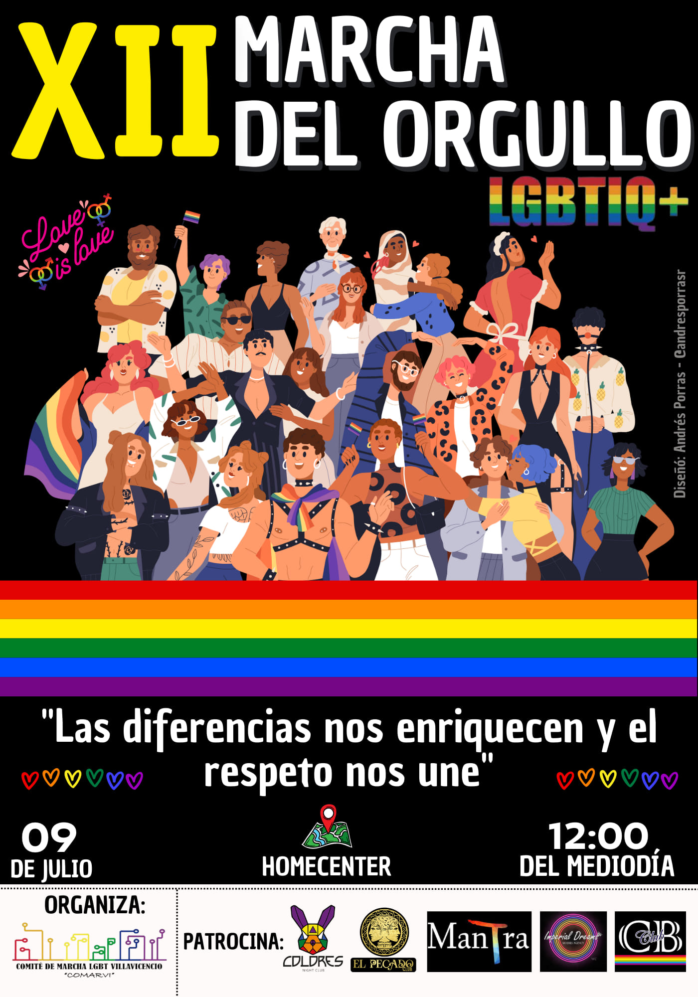  12ª Marcha de la Ciudadanía LGBTI Villavicencio 2023 [VILLAVICENCIO] 