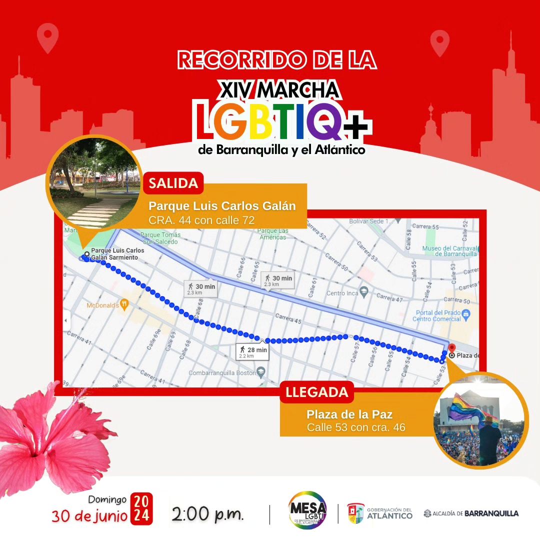 14ª Marcha LGBTQ+ De Barranquilla Y El Atlantico