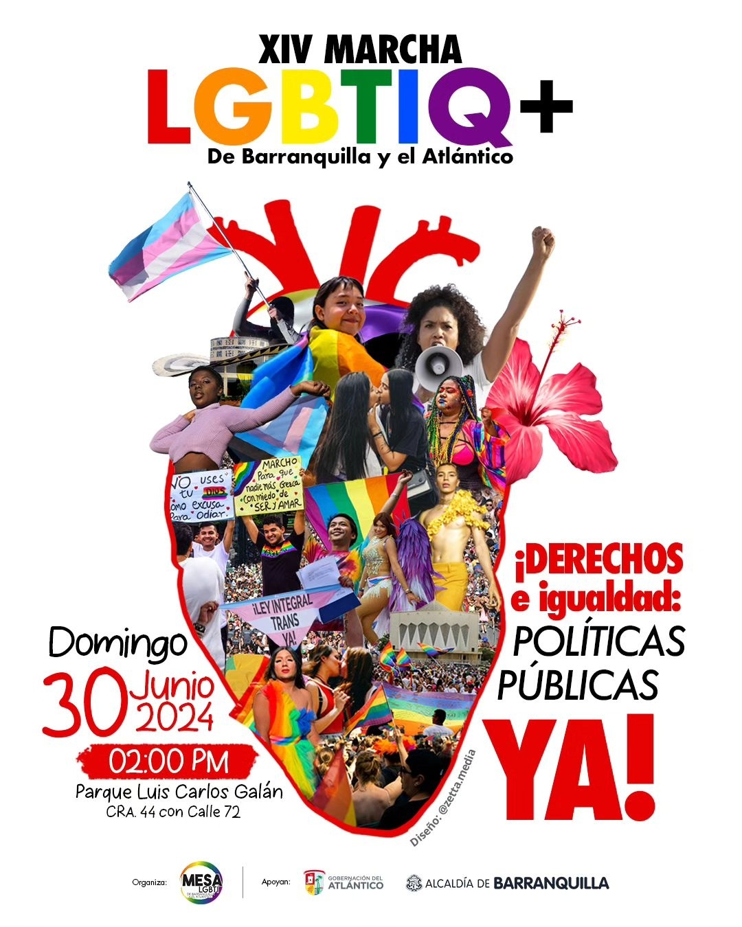 14ª Marcha LGBTQ+ De Barranquilla Y El Atlantico
