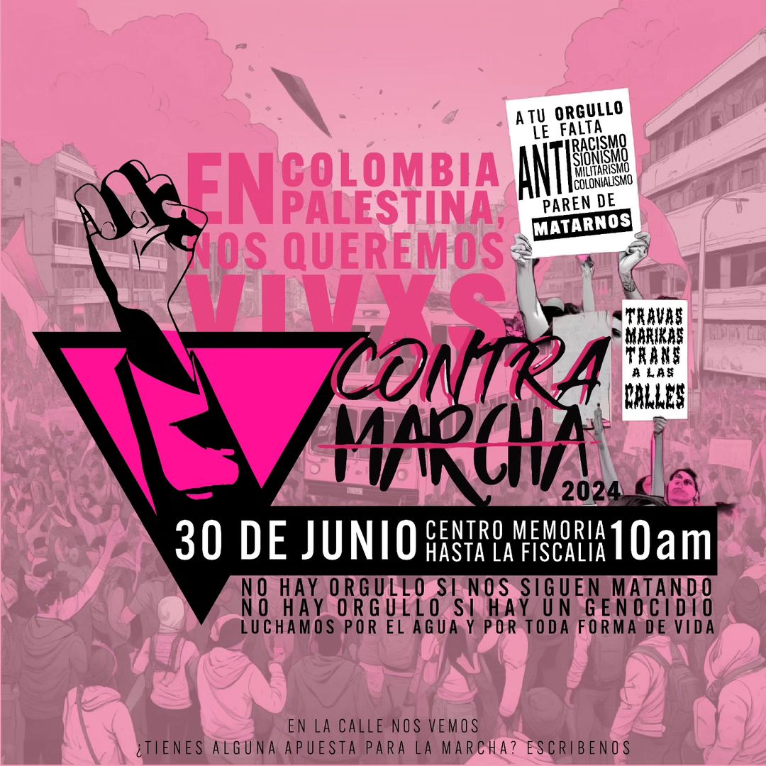 Contra Marcha 2024 Bogotá