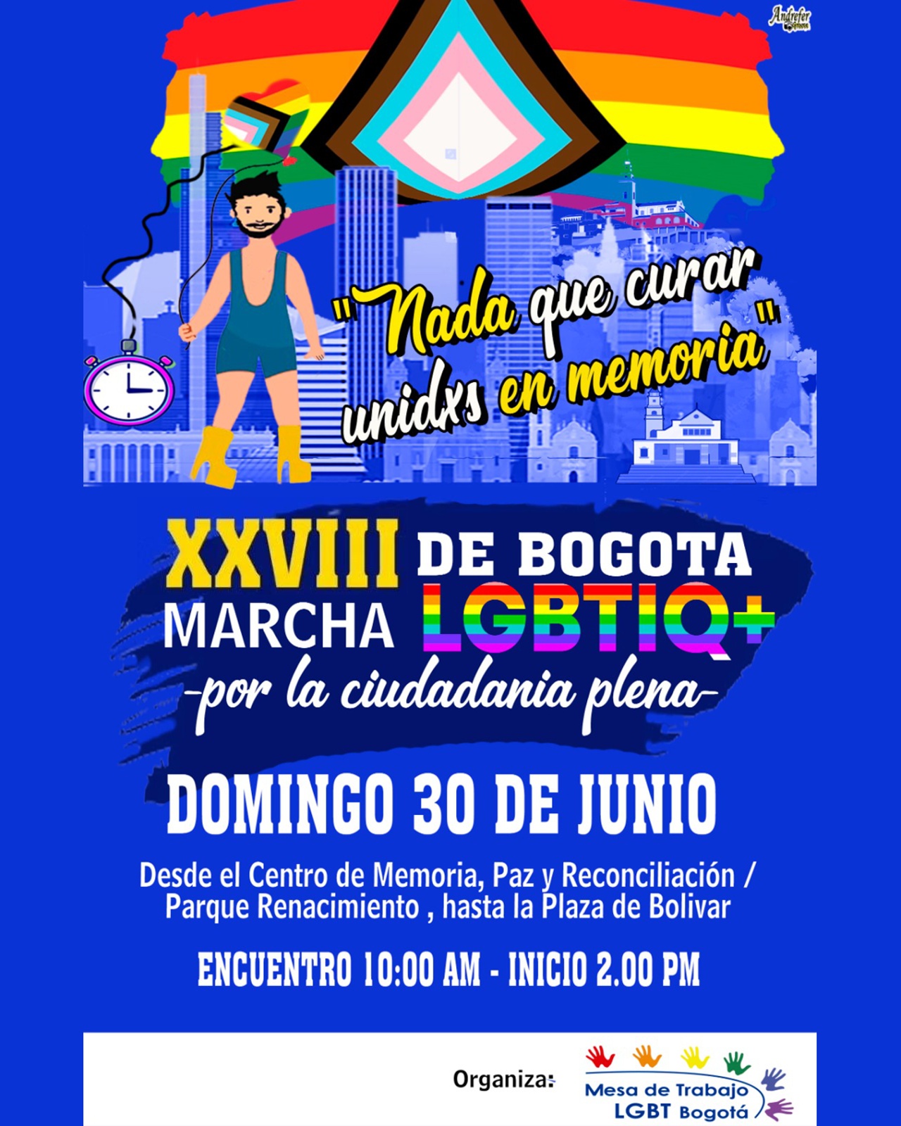 28ª Marcha LGBTIQ+ de Bogotá 2024