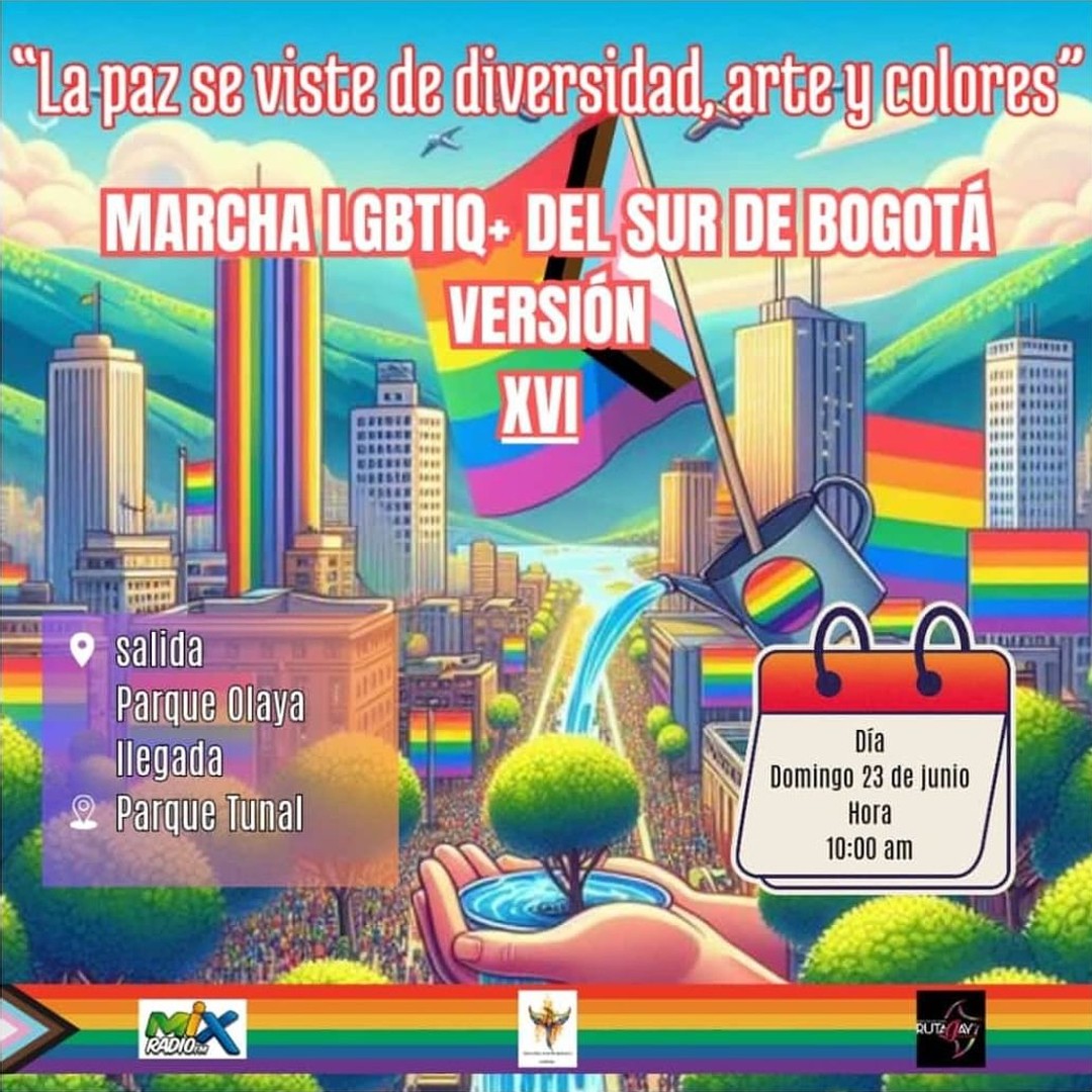 16ª Marcha LGBTIQ+ Del Sur De Bogotá