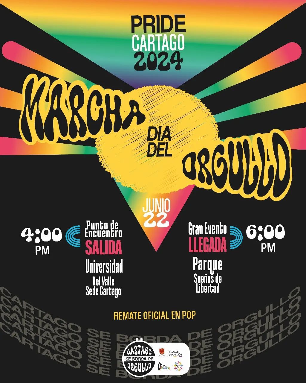 Marcha Dia Del Orgullo Cartago 2024