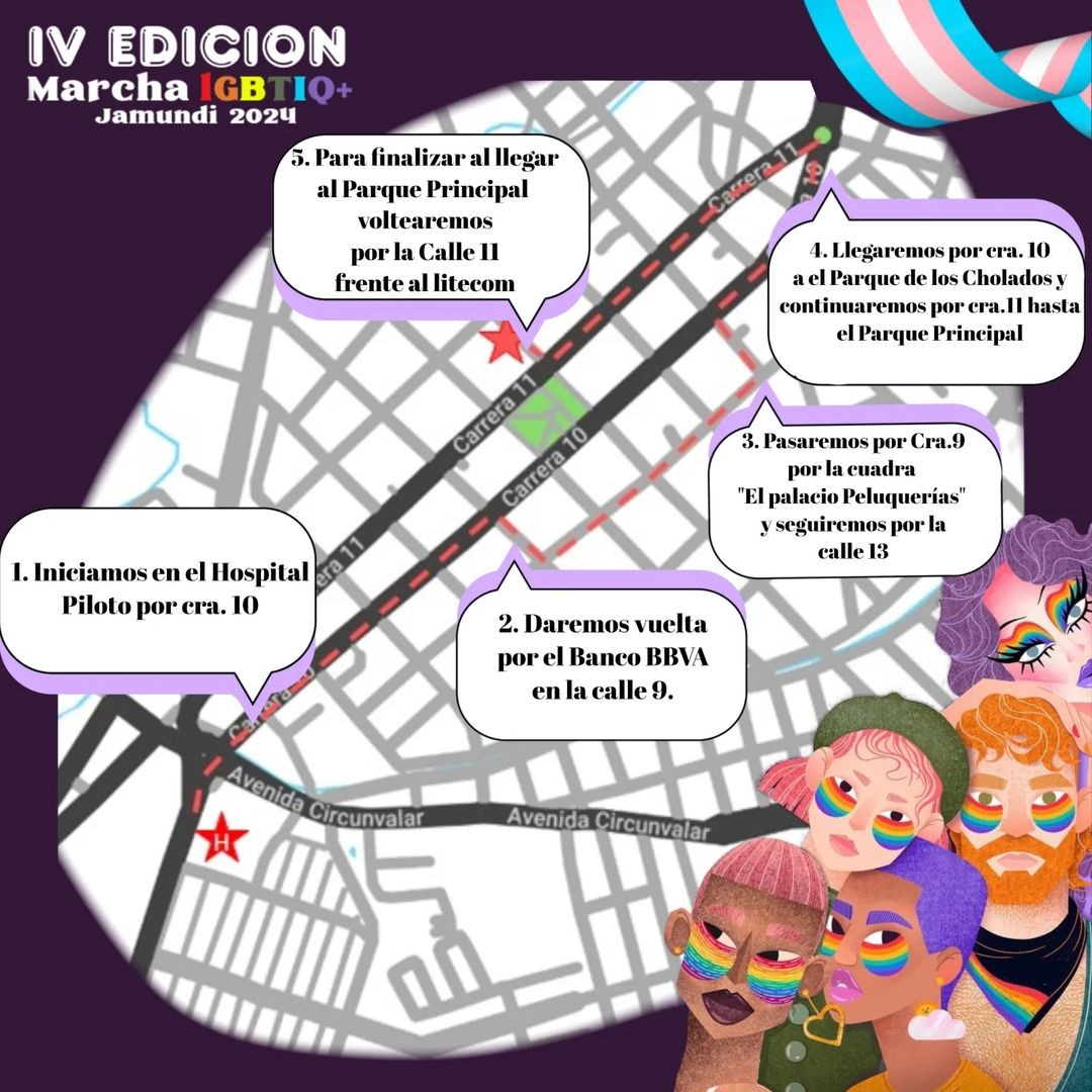 4ª Marcha LGBTIQ+ Jamundí 2024