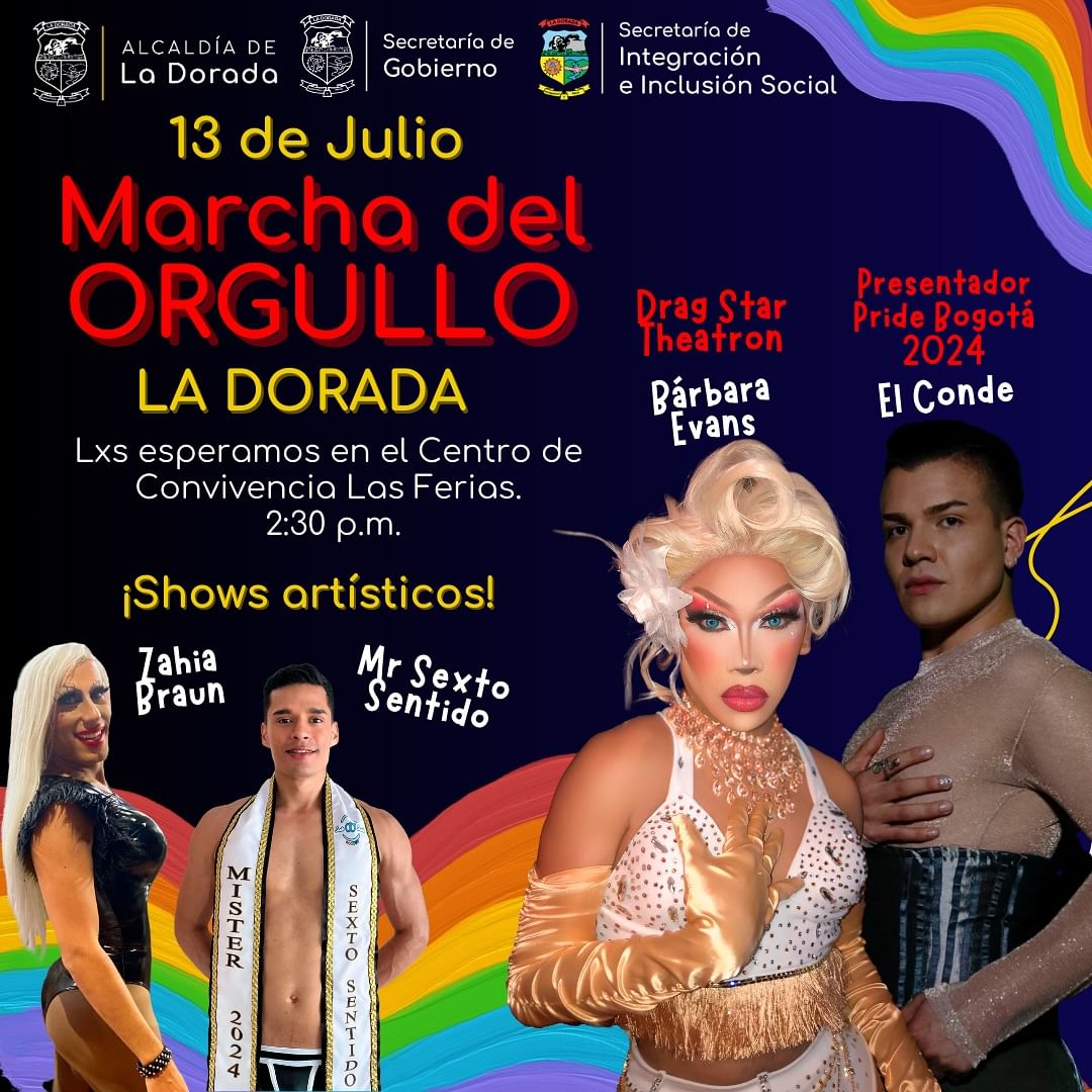 Marcha Del Orgullo LGBTIQ+ La Dorada 2024