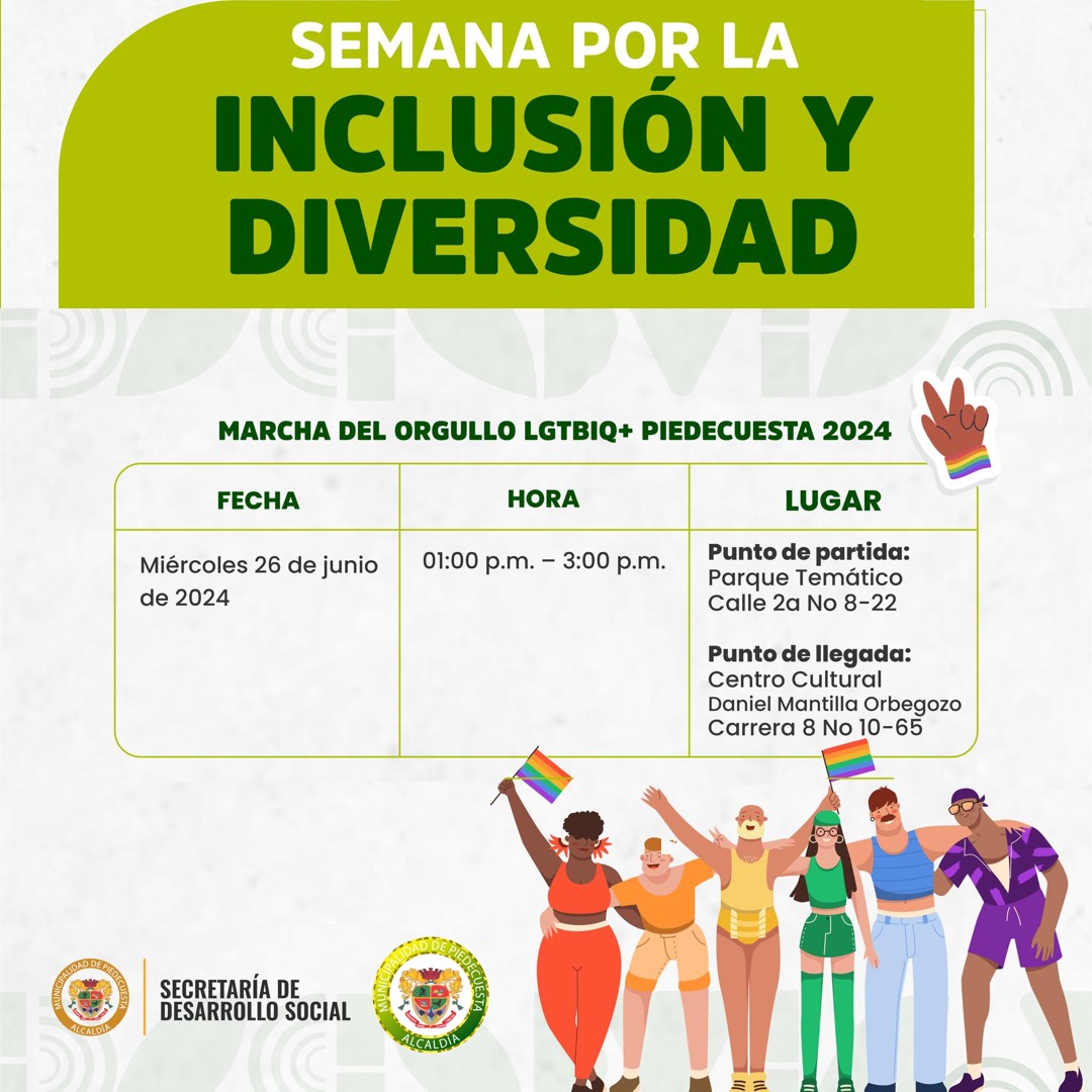 Marcha Del Orgullo LGBTIQ+ Piedecuesta 2024