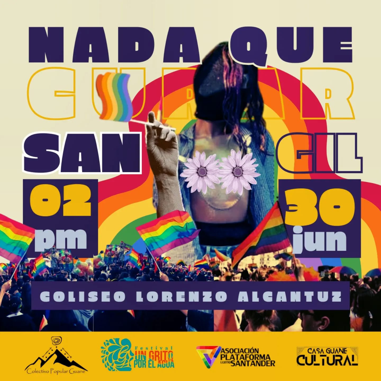 Desfile Por El Respeto Conmemoracion Pride San Gil 2024