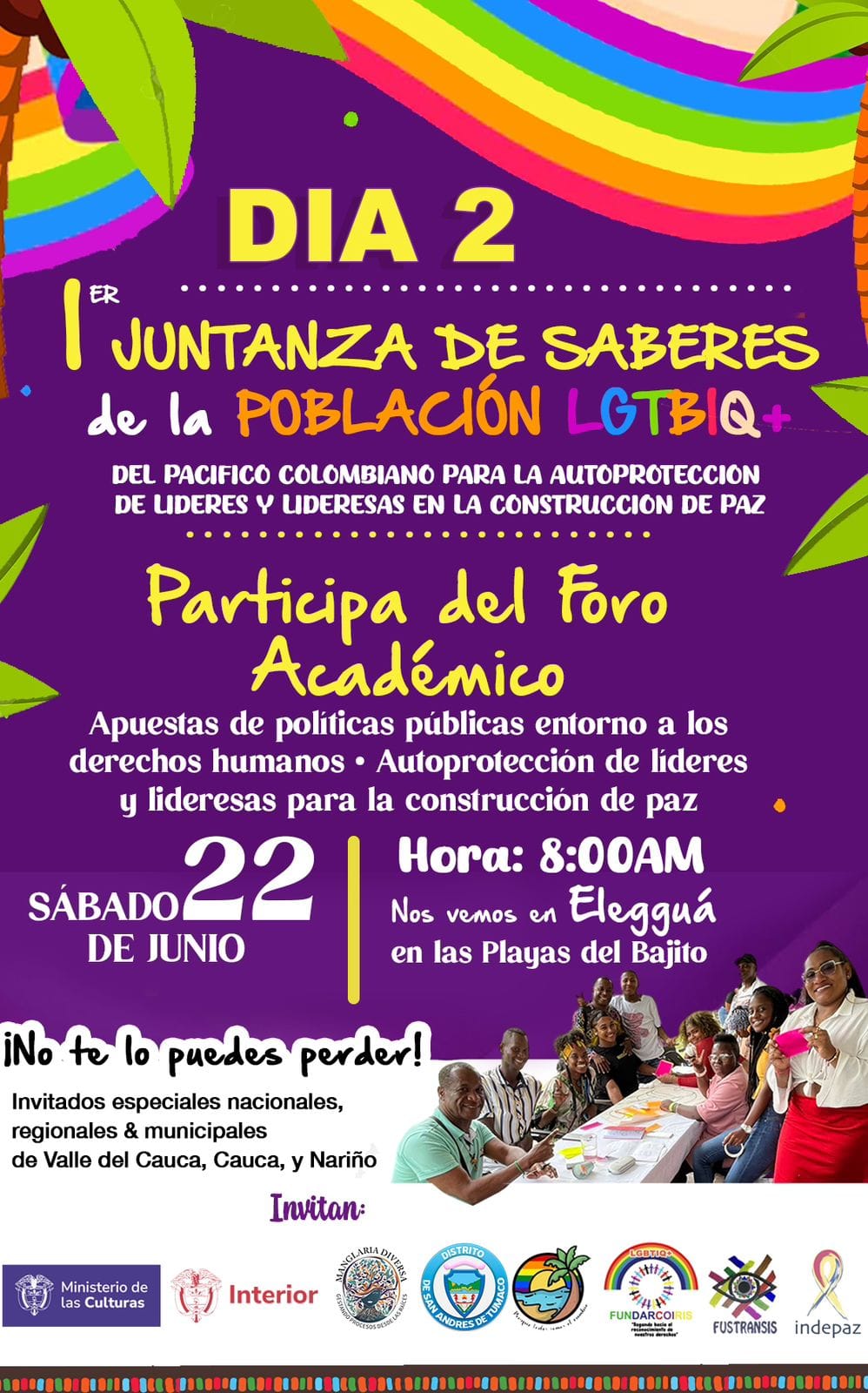 1ª Caminata Por La Vida, La Paz Y Las Diversidades Tumaco 2024