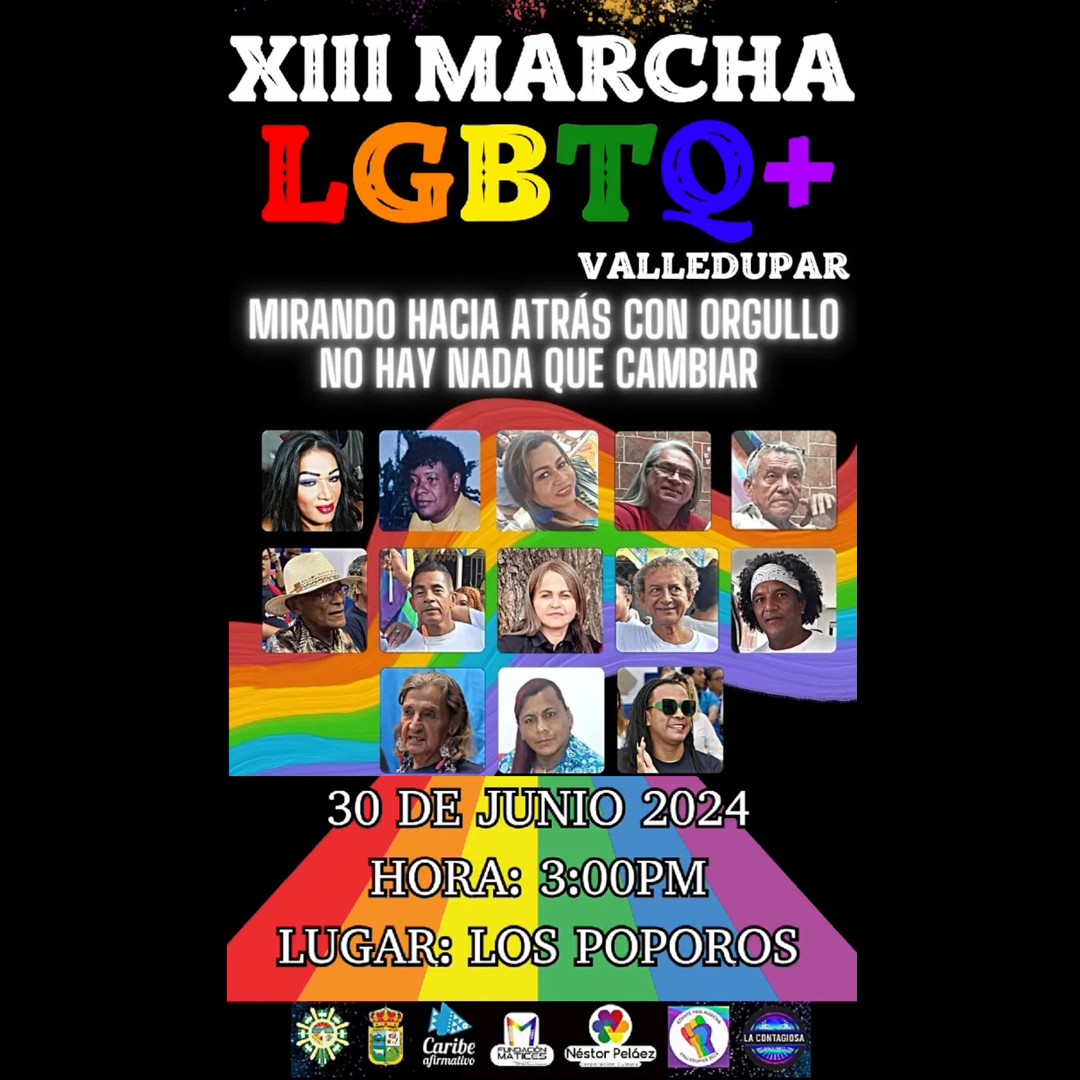13ª Marcha LGBTIQ+ Valledupar 2024