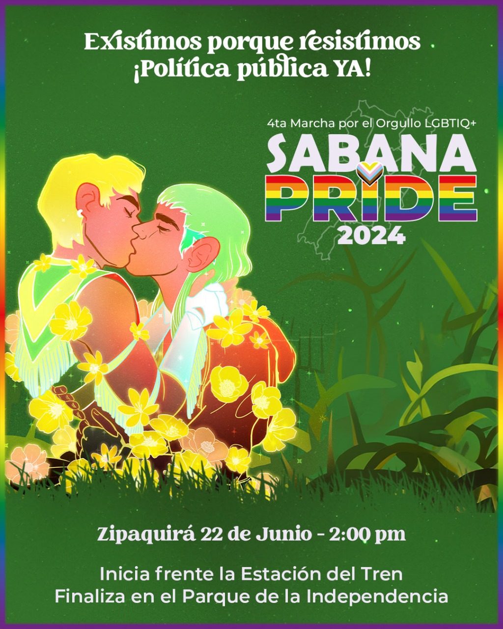 Sabana Pride 2024 - 4ª Marcha LGBTIQ+ Zipaquirá 2024
