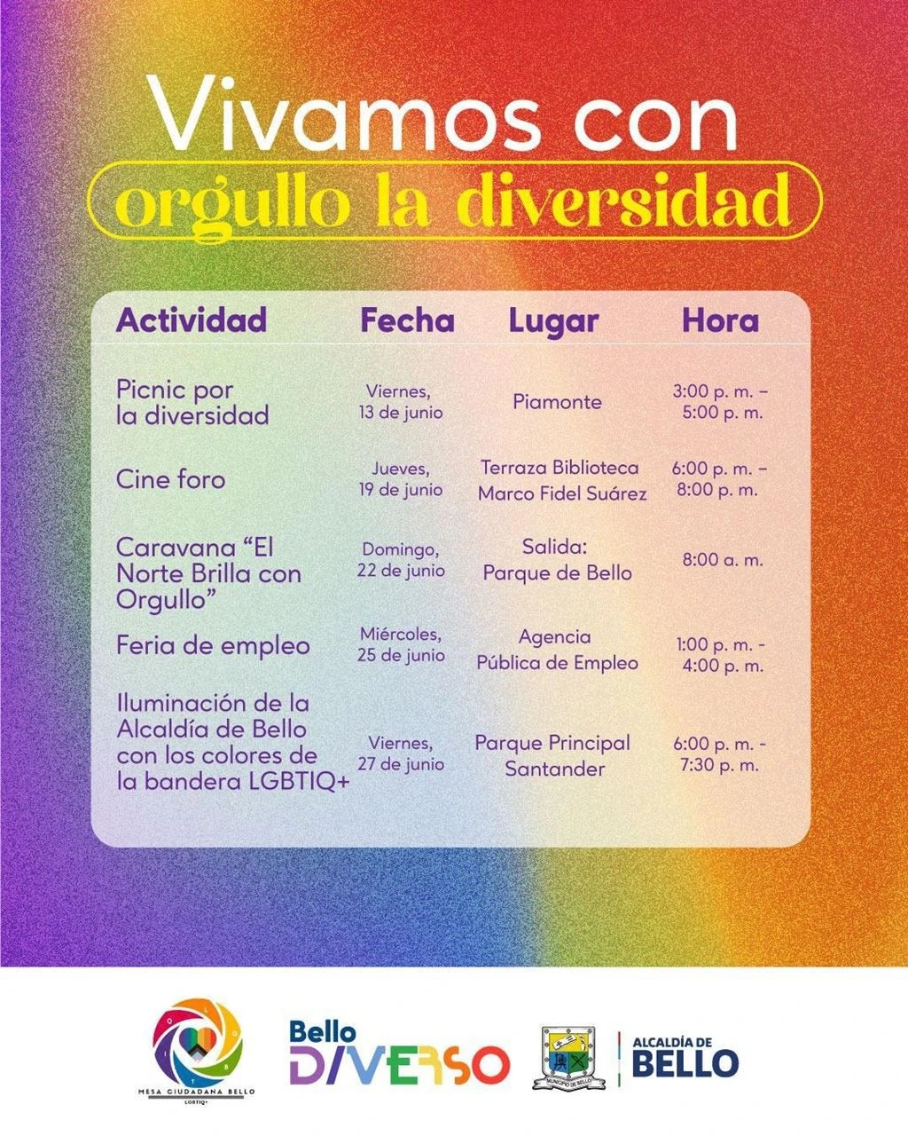 Caravana El Norte Brilla Con Orgullo - Caravana Del Orgullo LGBTIQ+ 2025