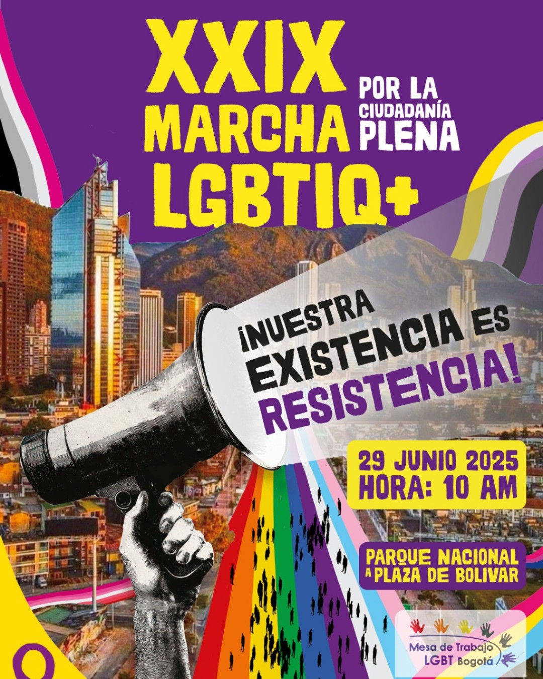 29 Marcha LGBTIQ+ de Bogot 2025