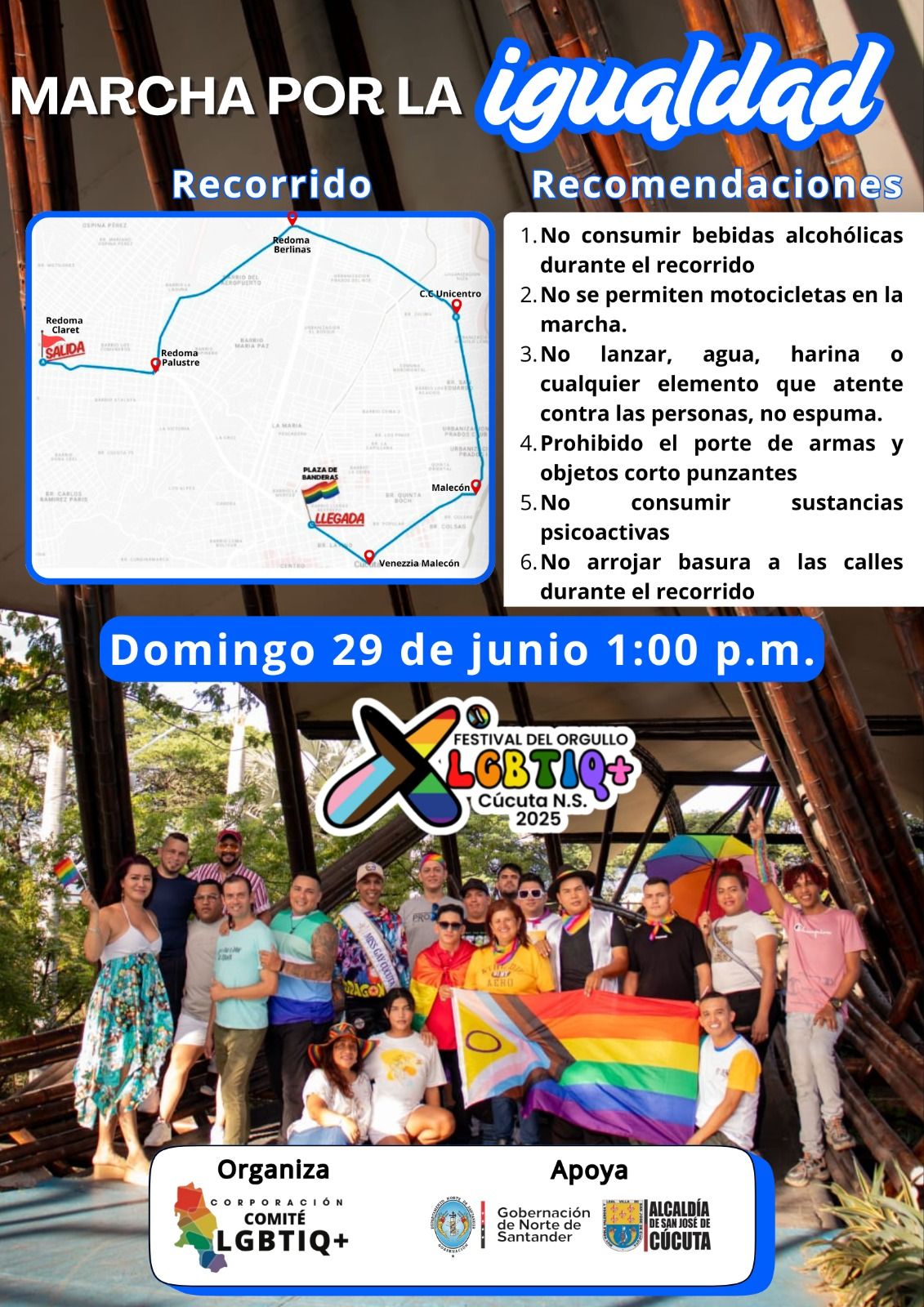 Marcha Del Orgullo Diverso Ccuta 2025