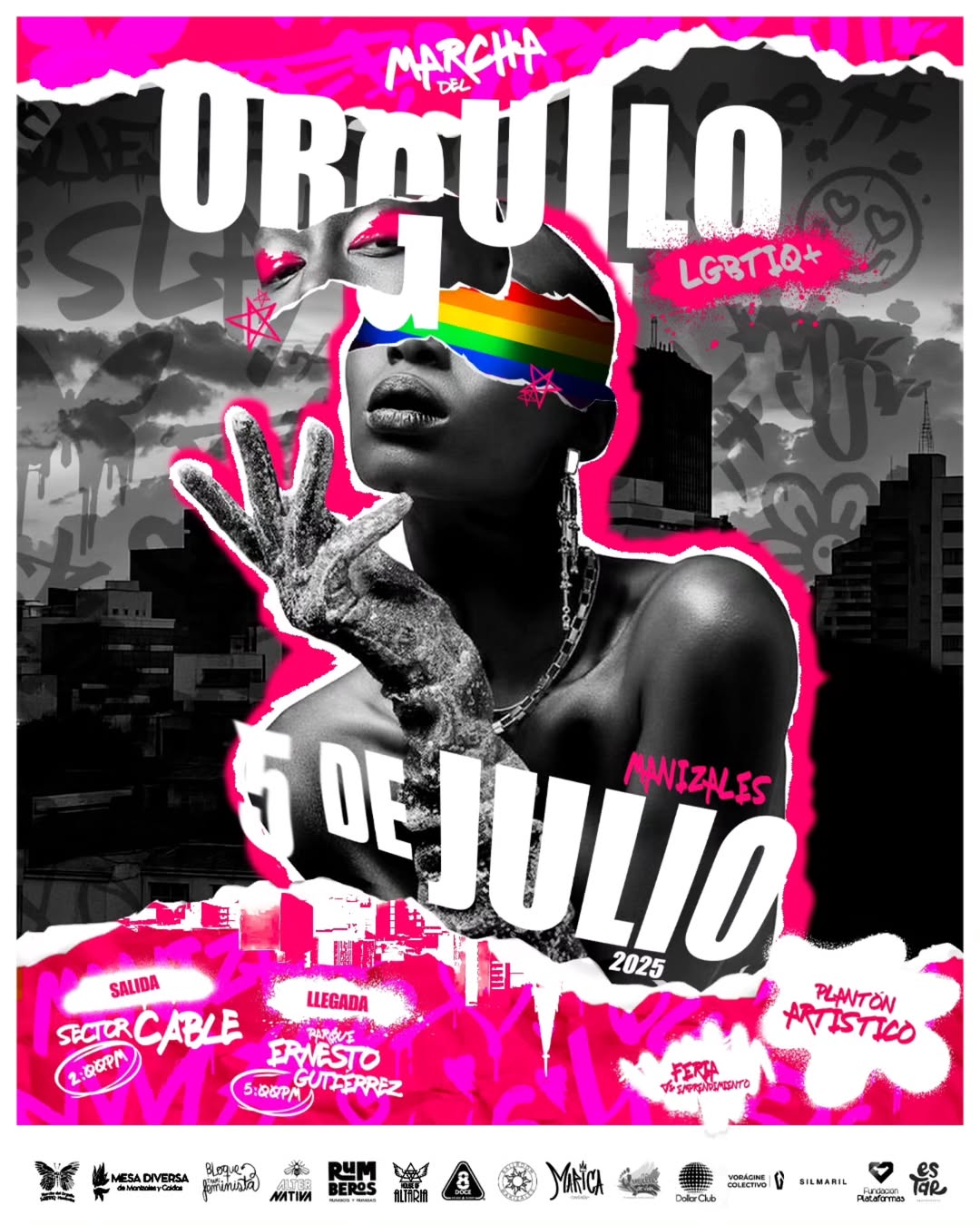Marcha del Orgullo LGBTIQ+ de Manizales 2025
