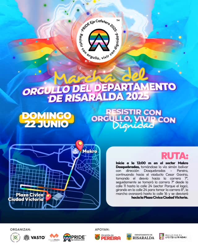 Marcha Del Orgullo Pereira Risaralda 2025