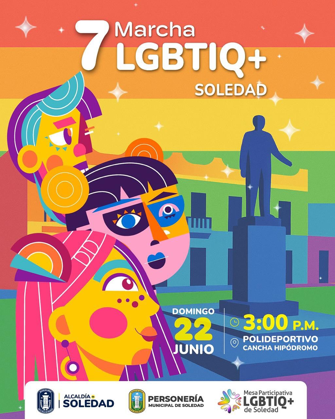 7ª Marcha LGBTIQ+ Soledad 2025