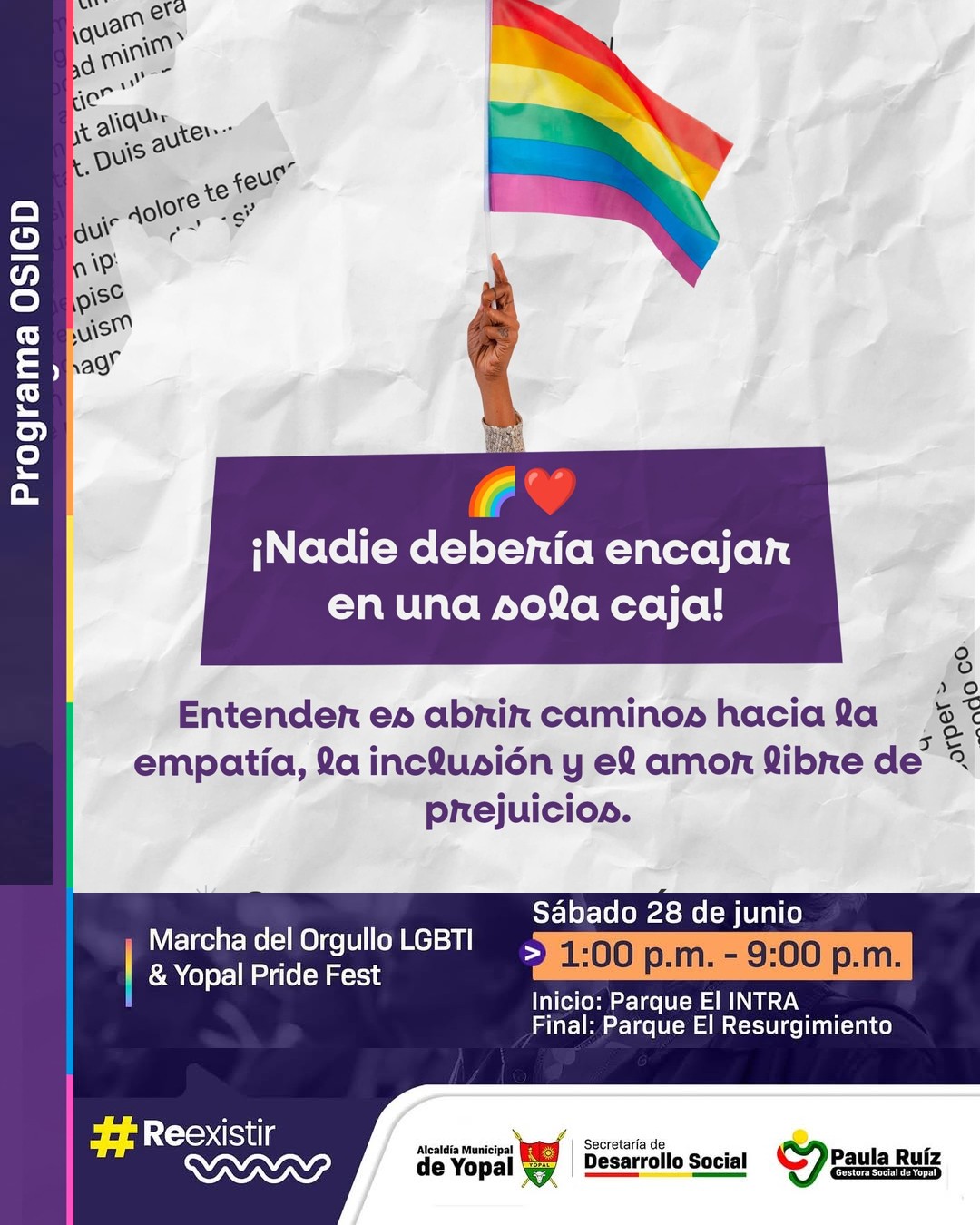 Marcha Del Orgullo Diverso Yopal 2025