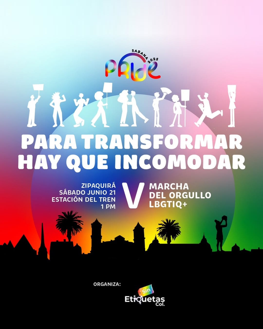 Sabana Pride 2025 - 5ª Marcha LGBTIQ+ Zipaquirá 2025