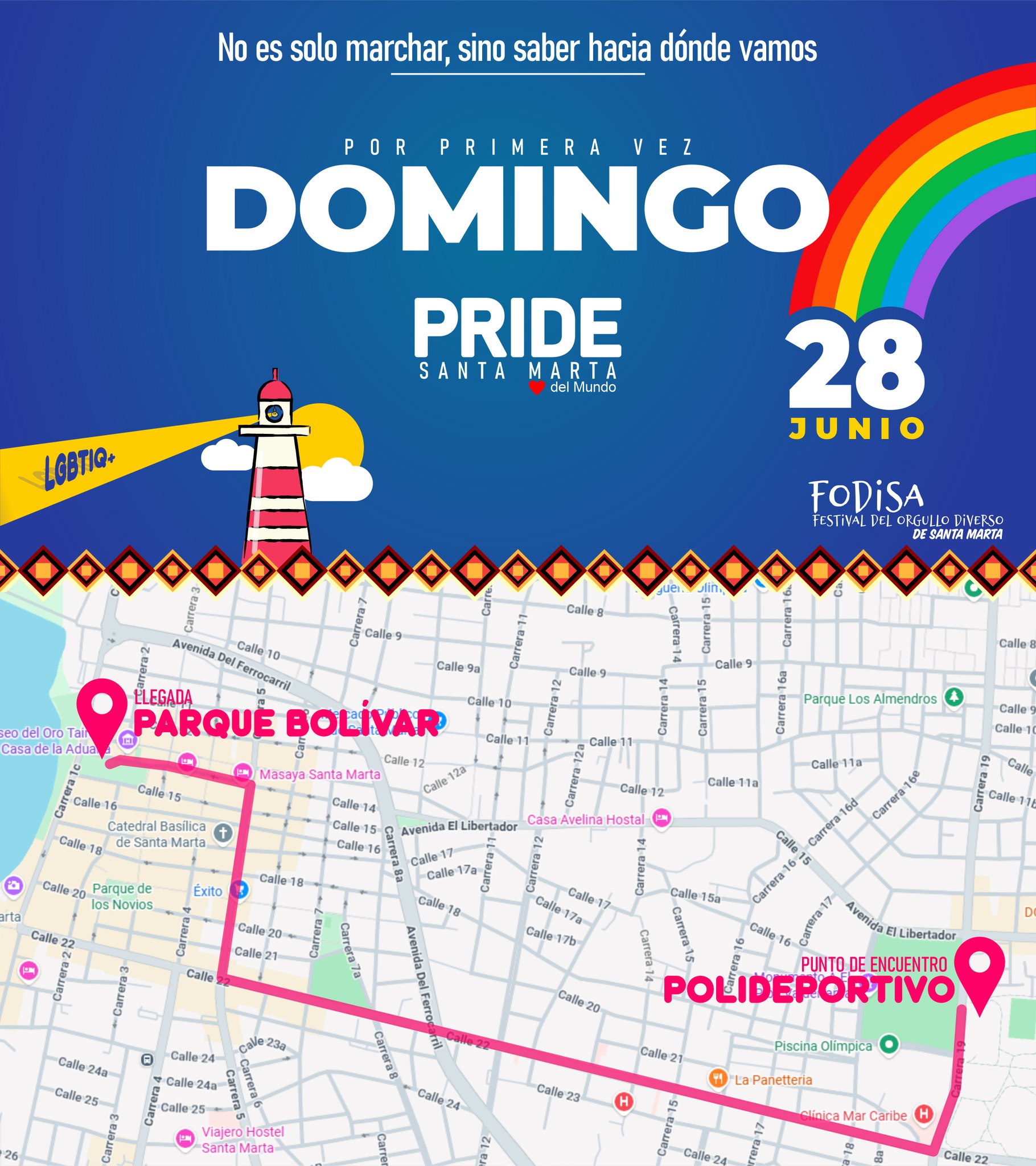 Marcha del Orgullo LGBTIQ+ Santa Marta 2026