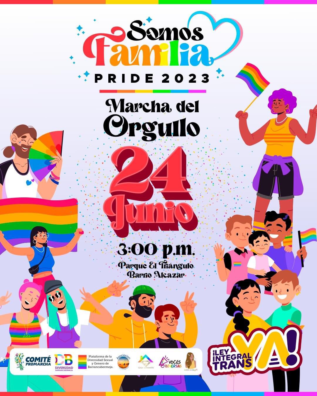 Marcha Del Orgullo LGTBIQ+ Barrancabermeja 2023