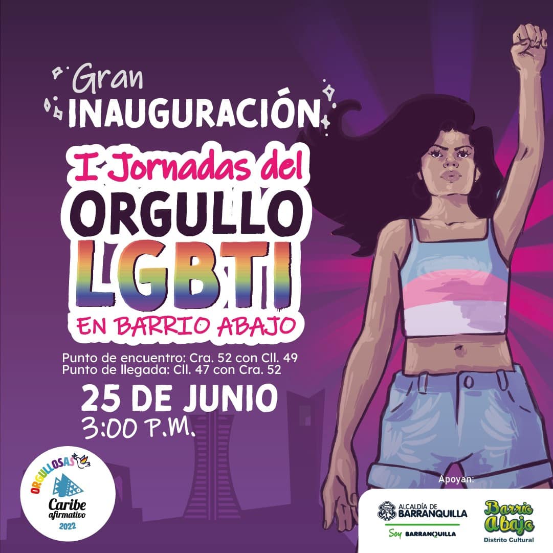  1ª Jornadas Del Orgullo LGBTI en Barrio Abajo 2022