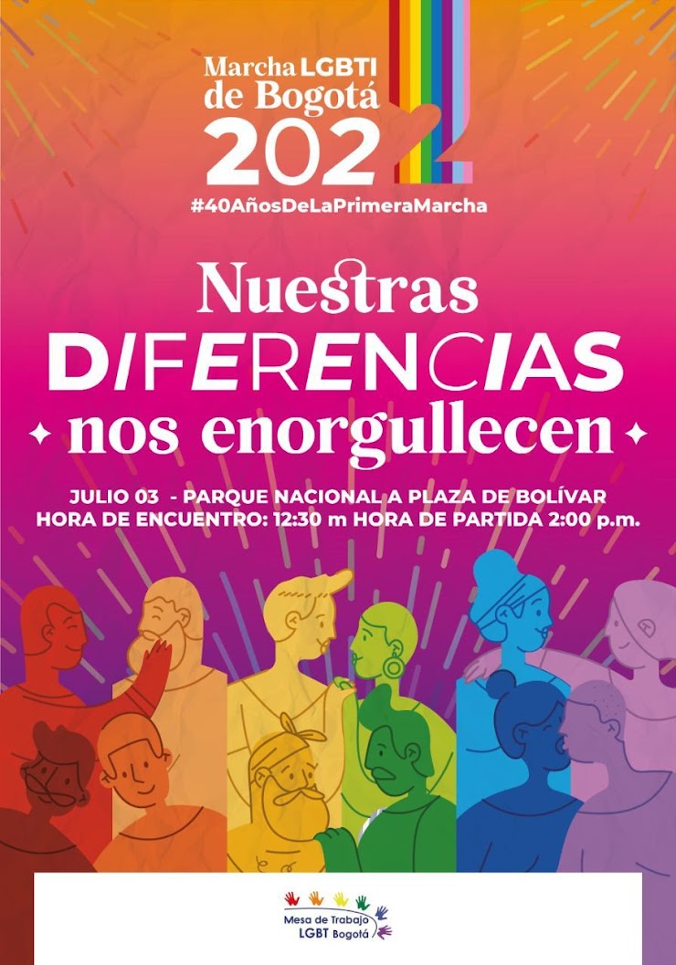  26ª Marcha LGBTI de Bogotá 2022 [BOGOTÁ] 