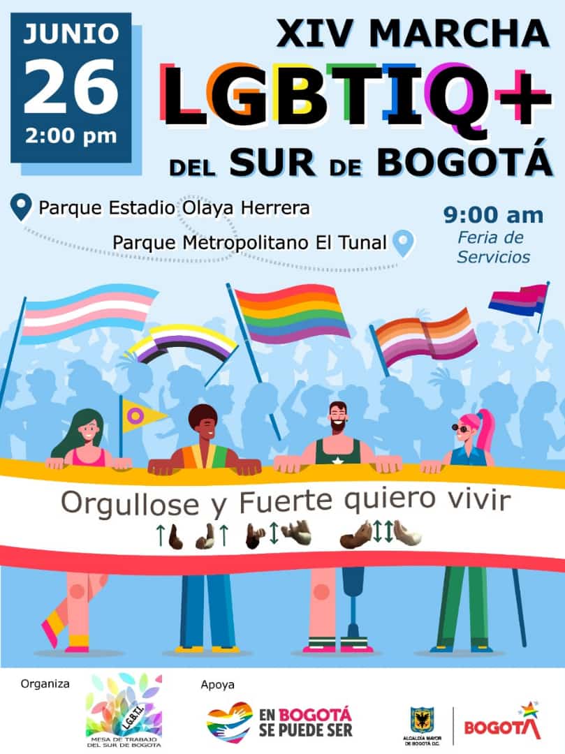  14ª Marcha LGBTIQ+ Del Sur De Bogotá [BOGOTÁ] 