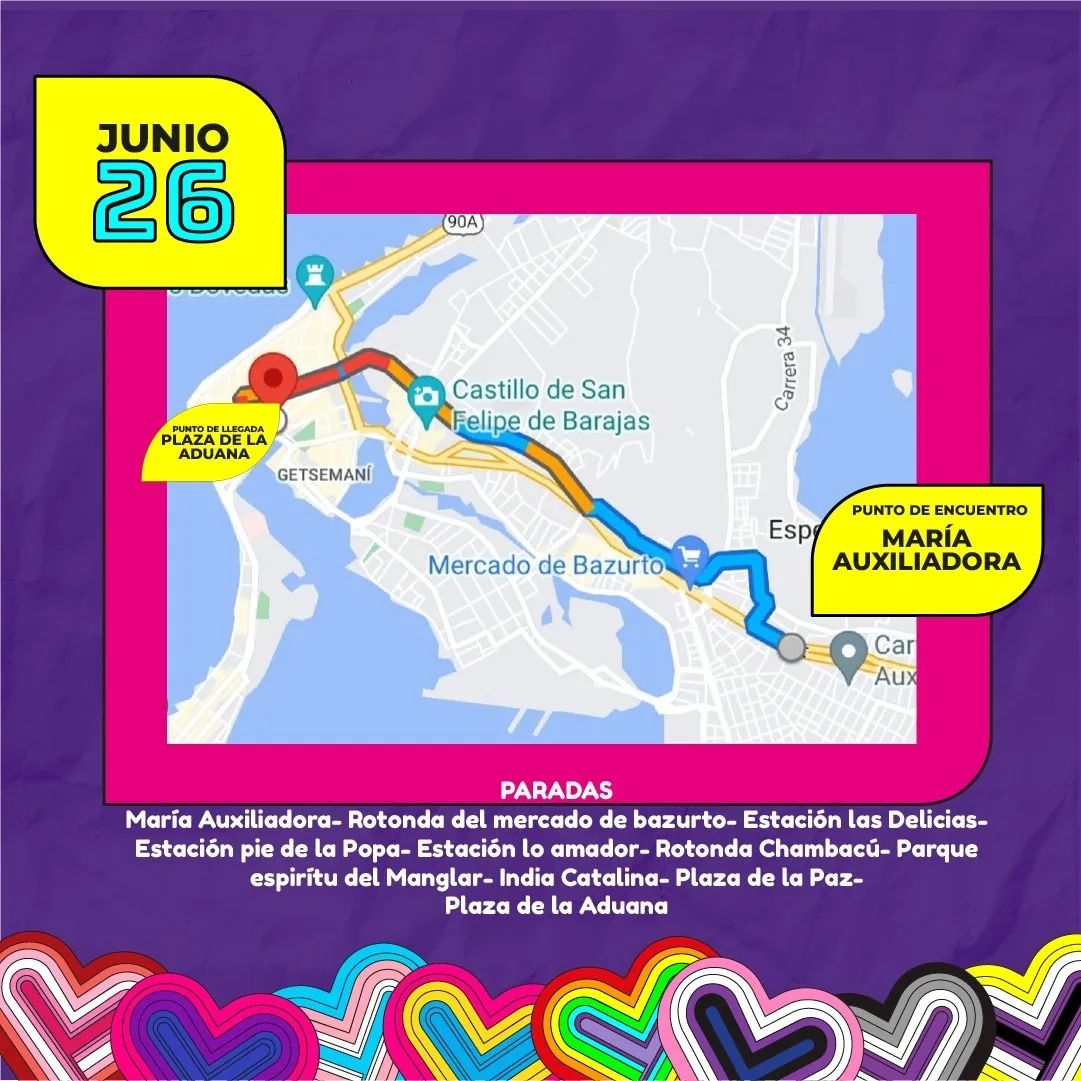  2ª Marcha Del Orgullo LGBTIQ+ Cartagena 2022 [CARTAGENA] 