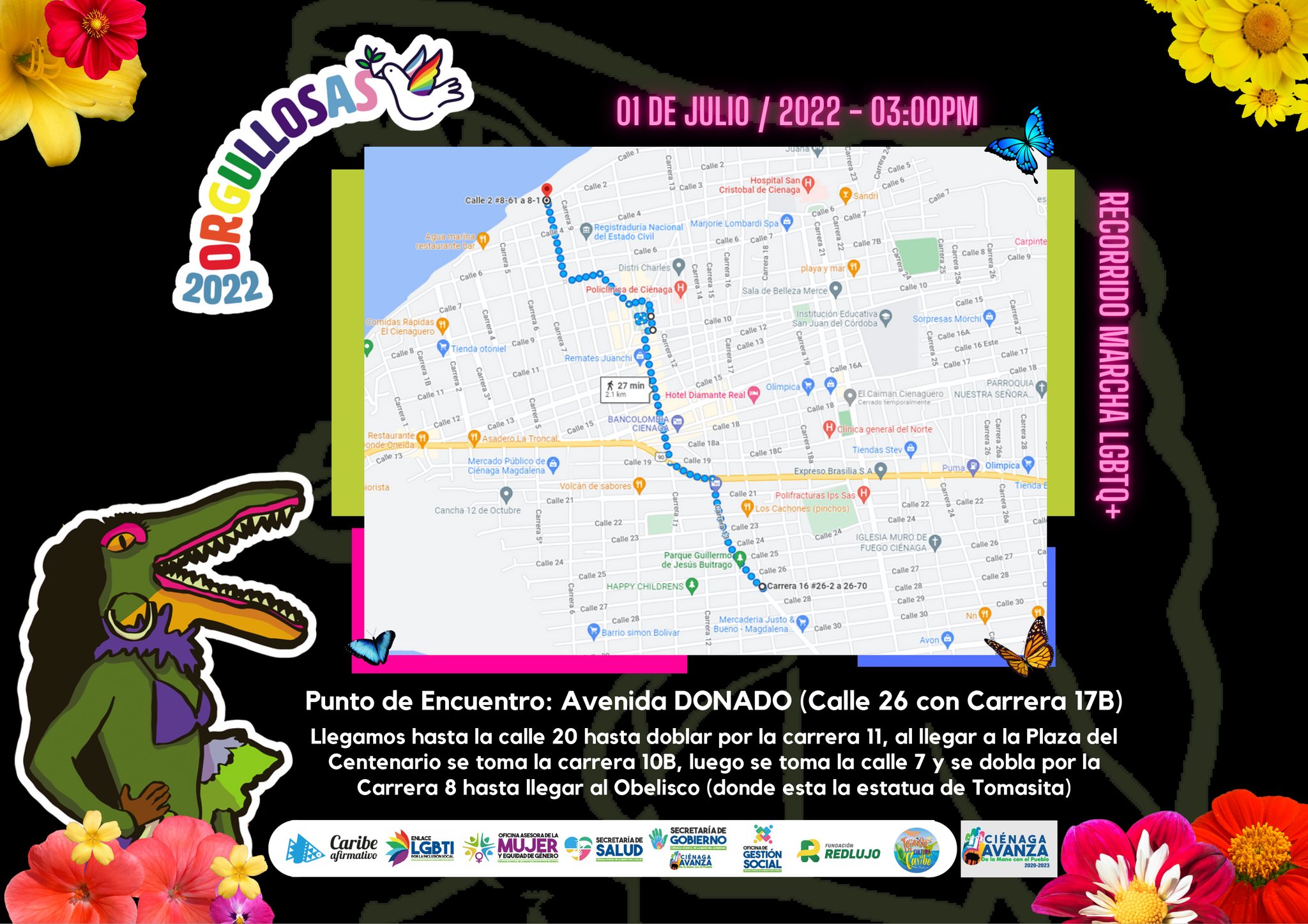  Gran Marcha Del Orgullo LGBTQ+ Ciénaga 2022 [CIÉNAGA]  