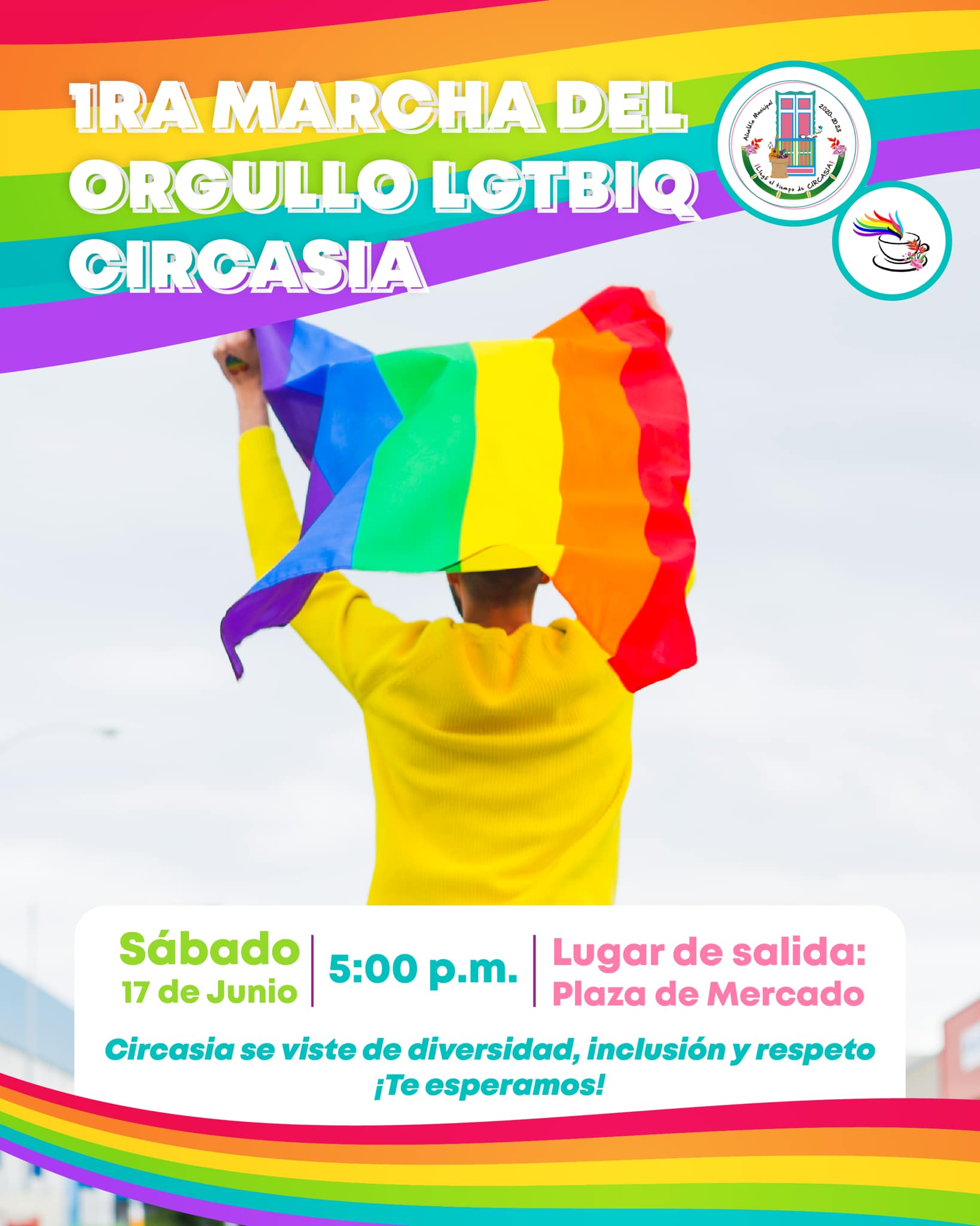 1ª Marcha Del Orgullo LGTBIQ Circasia 2023