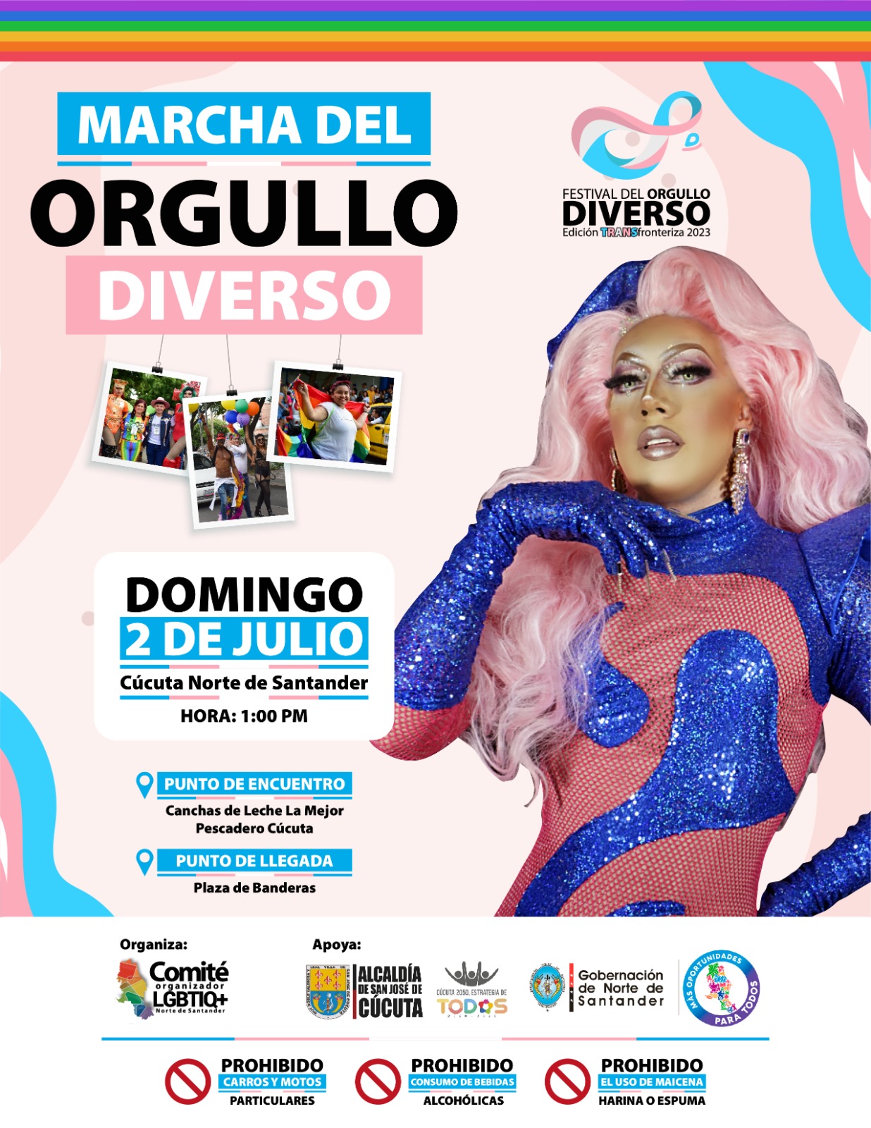 Marcha Del Orgullo Diverso Cúcuta 2023