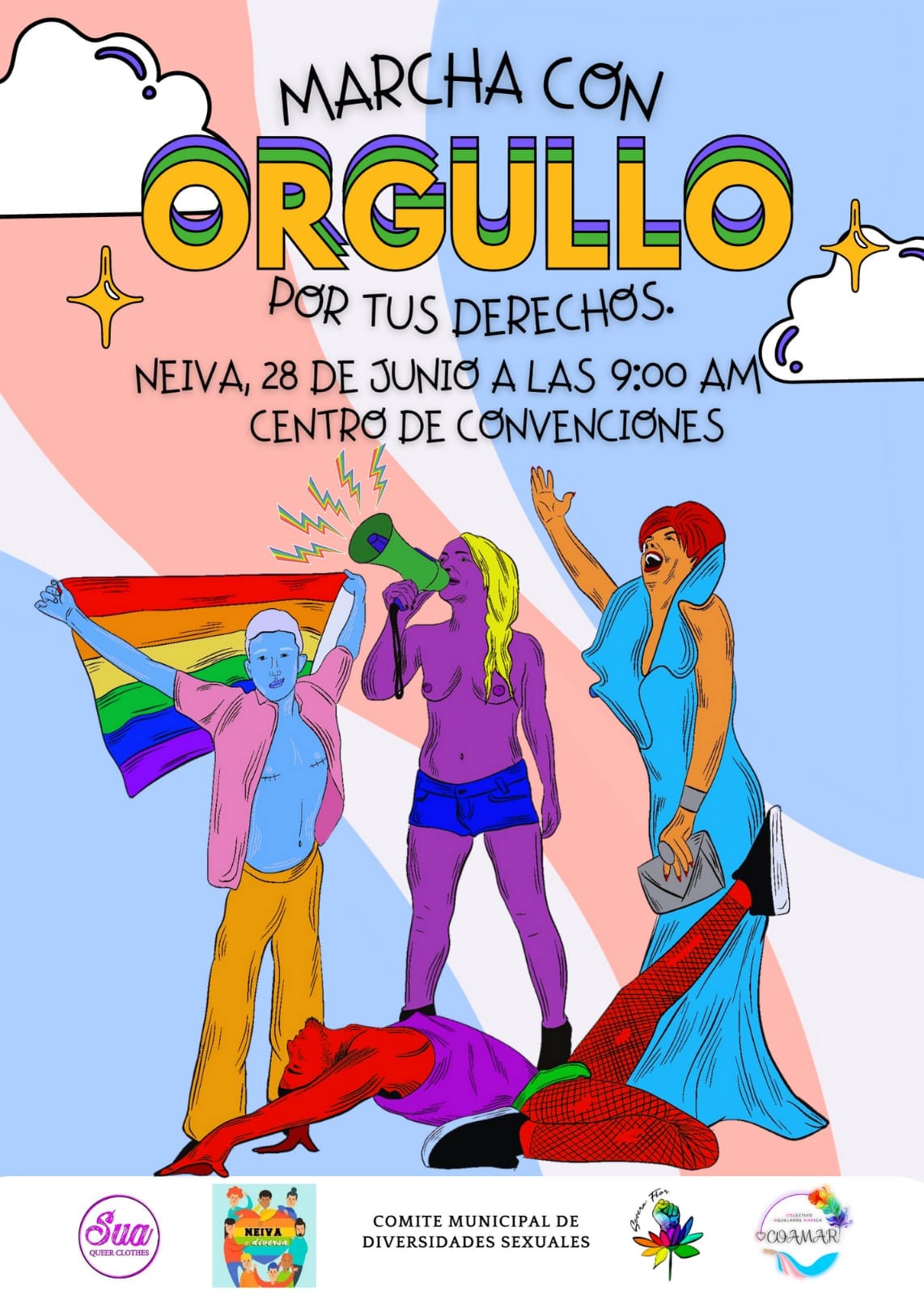 Marcha LGBTIQ+ Neiva 2023