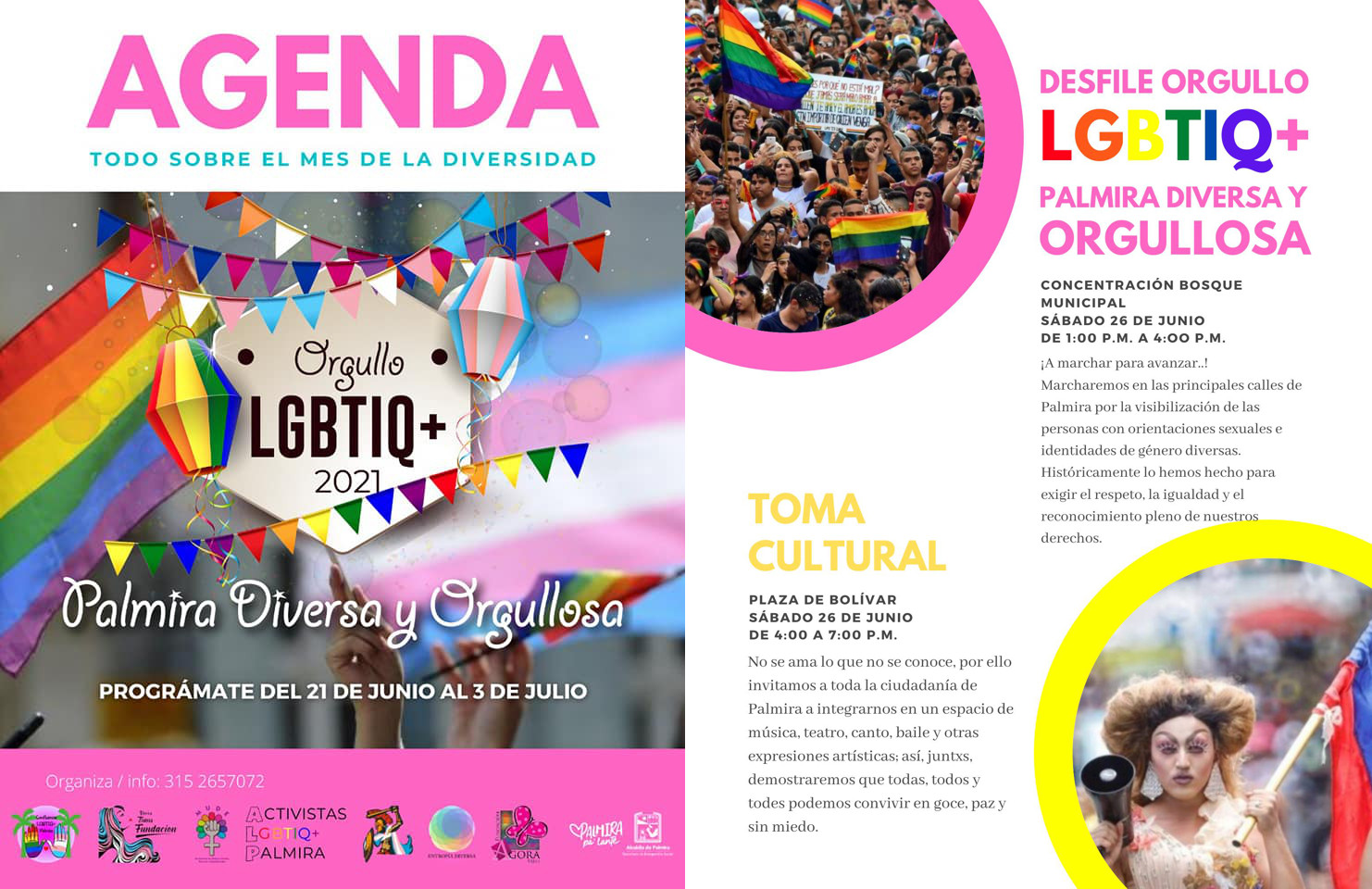  Desfile Orgullo LGBTIQ+ Palmira 2021 [PALMIRA] 