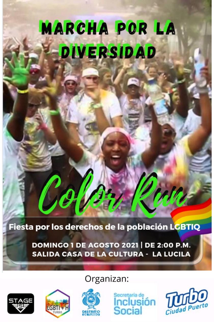  Marcha Por La Diversidad Turbo 2021 Color Run [TURBO] 